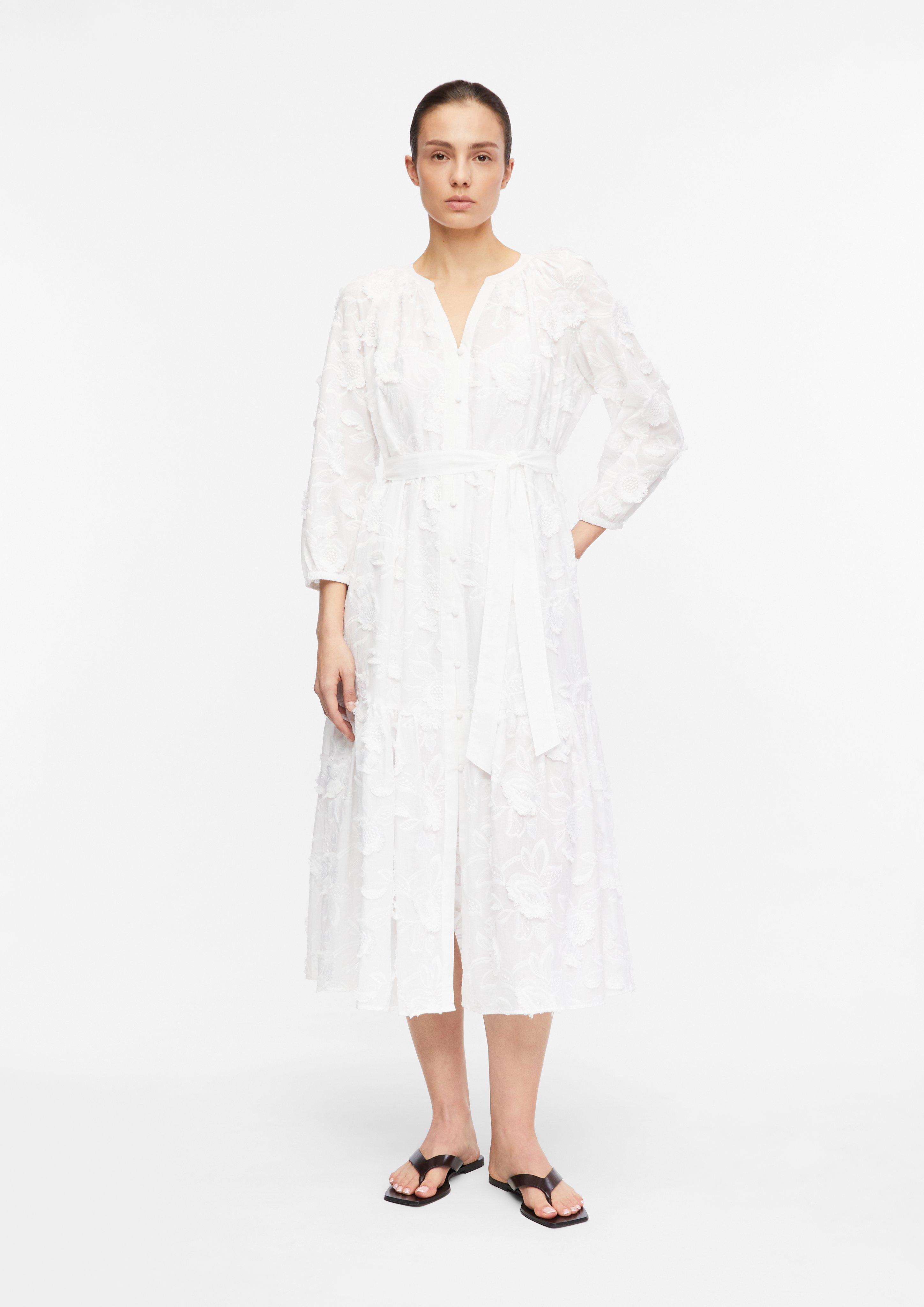 Robe en blanc de COMMA