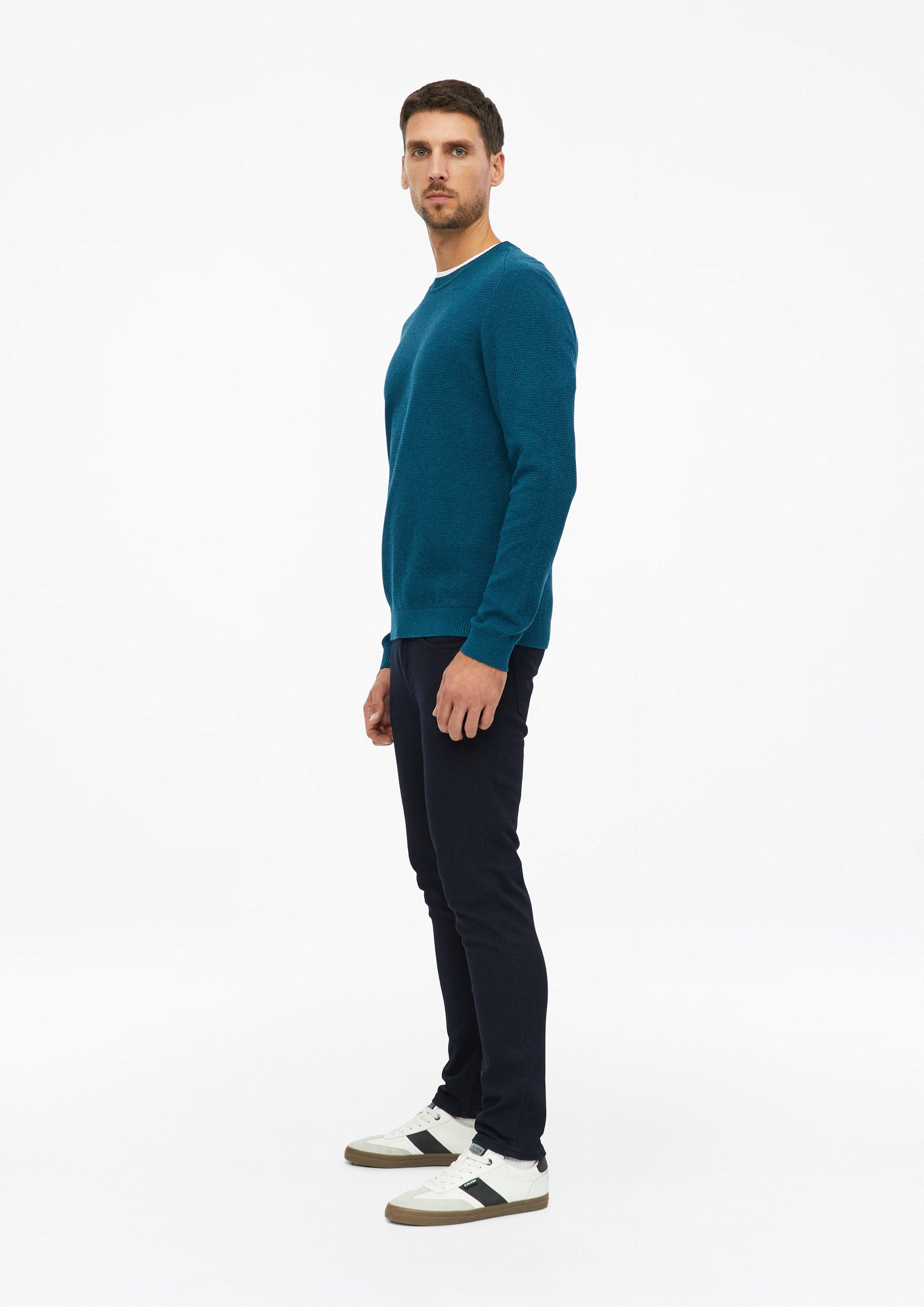 Hommes Pull en tricot en bleu de s.Oliver