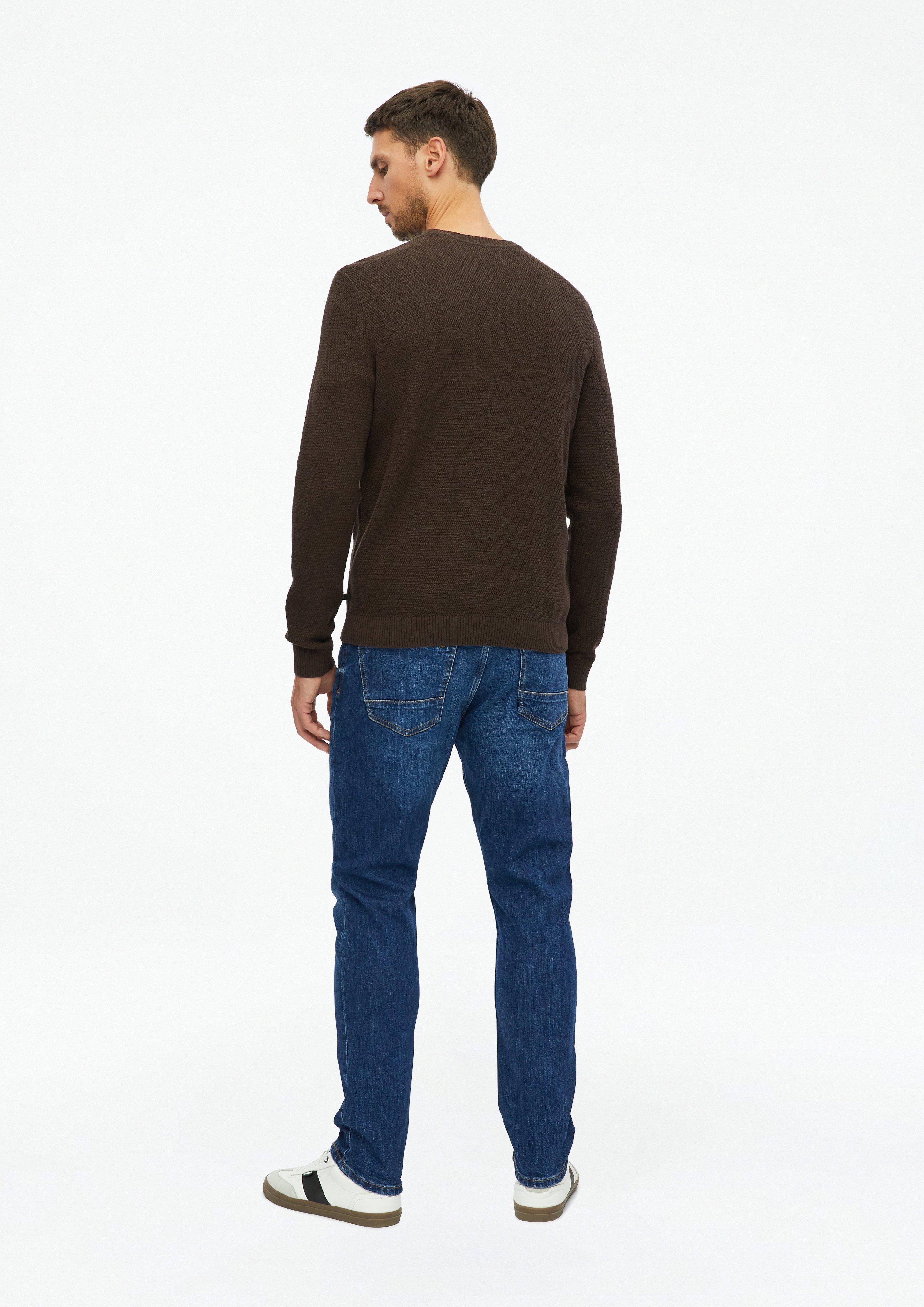 Hommes Pull en tricot en brun de s.Oliver