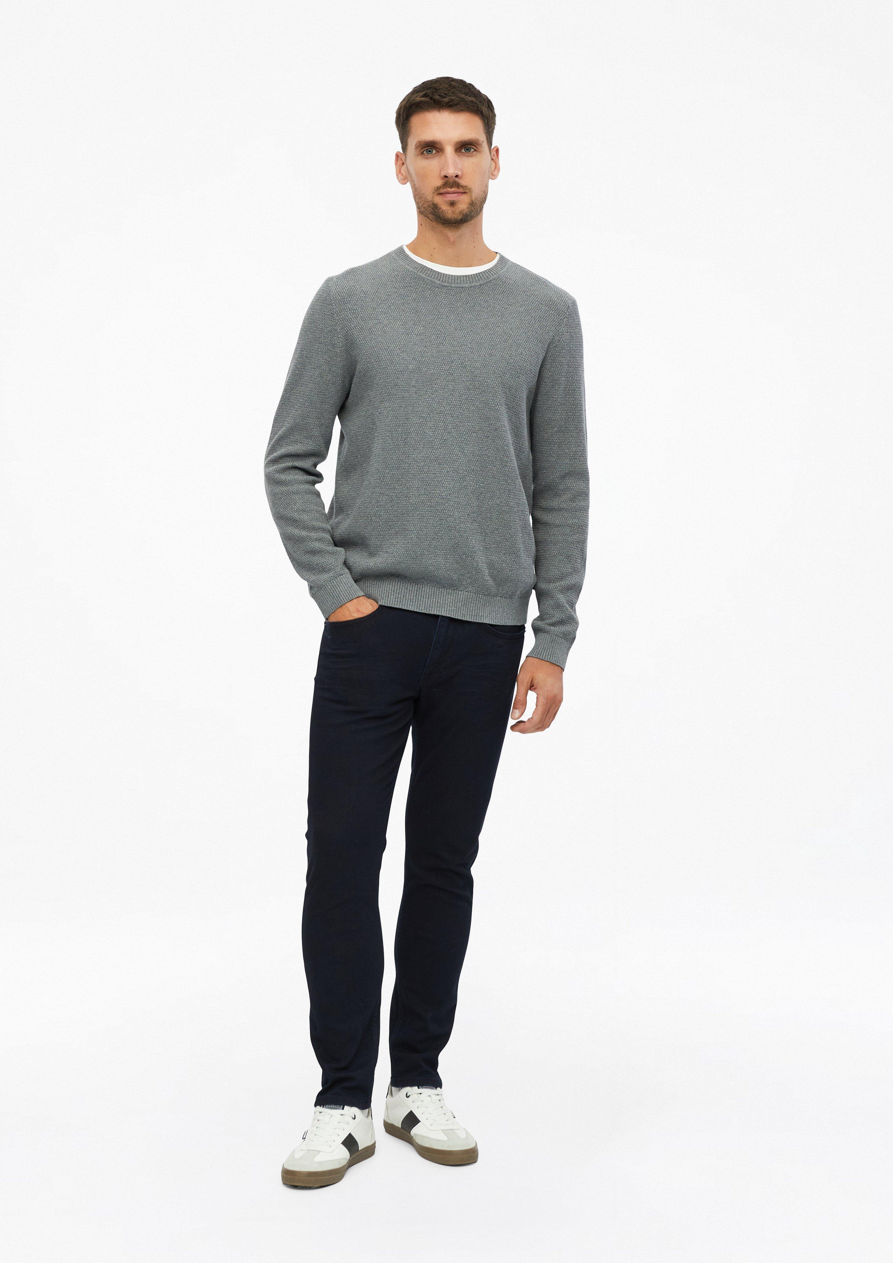 Hommes Pull en tricot en gris de s.Oliver
