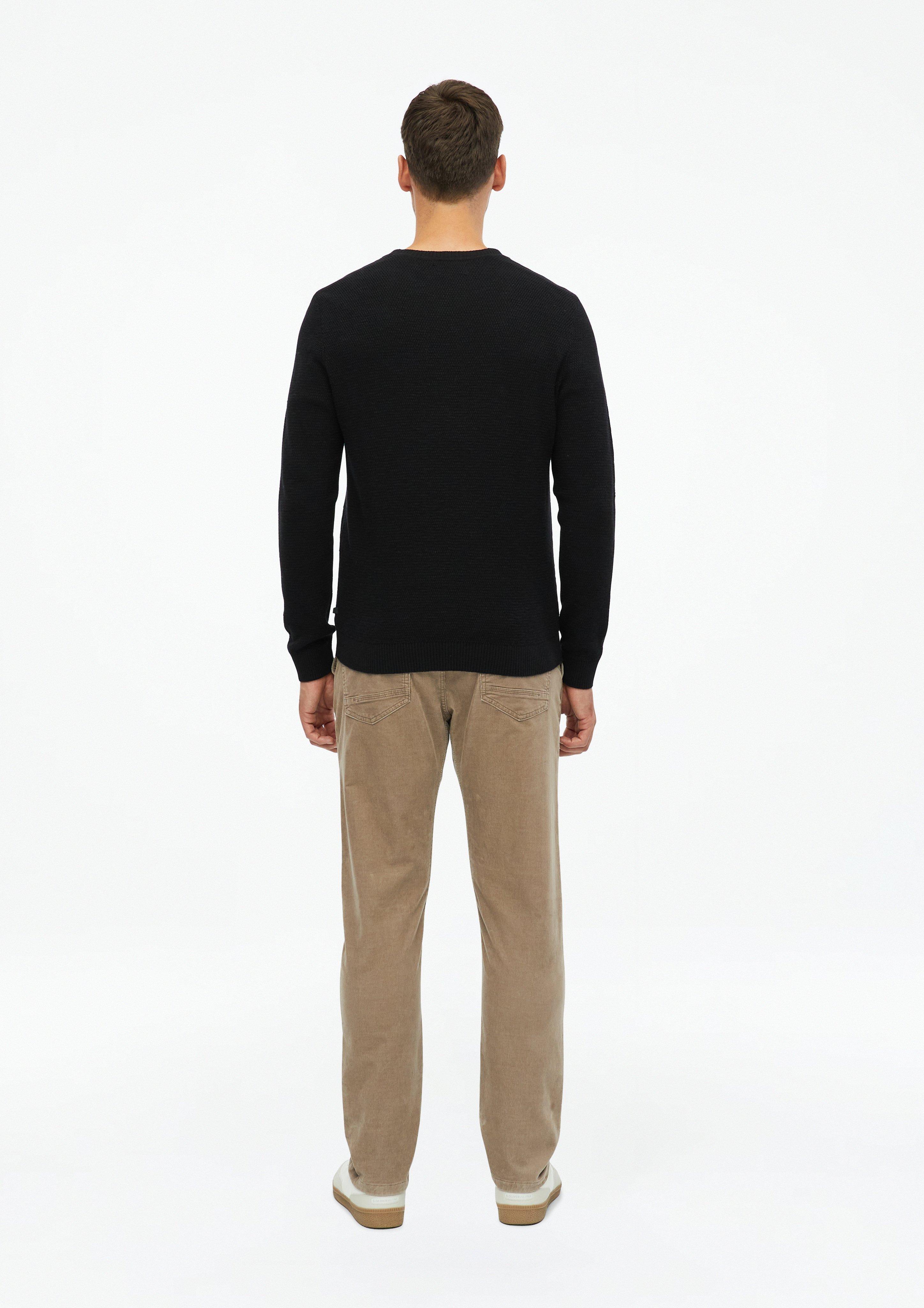 Hommes Pull en tricot en noir de s.Oliver