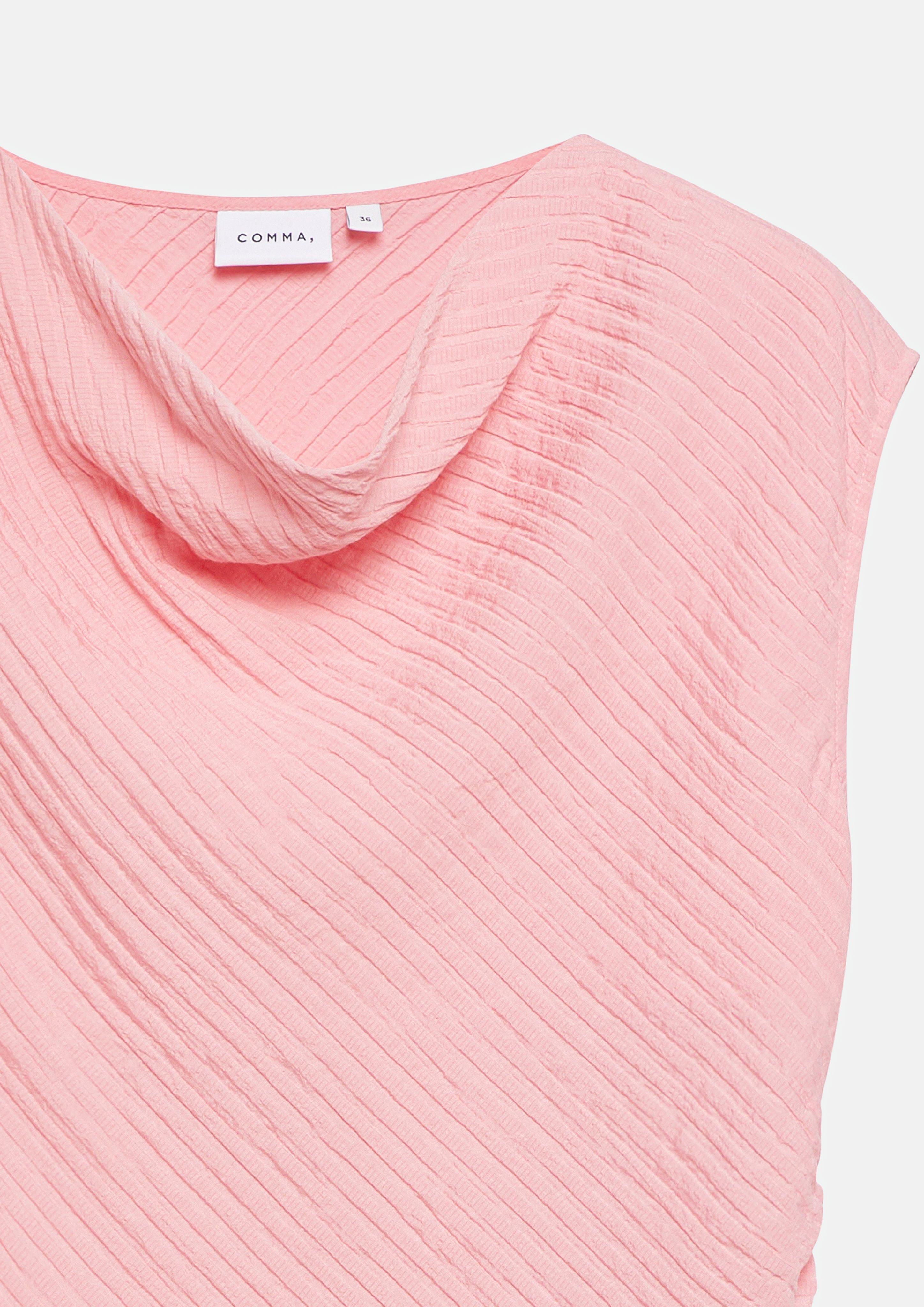 Bluse in pink von COMMA