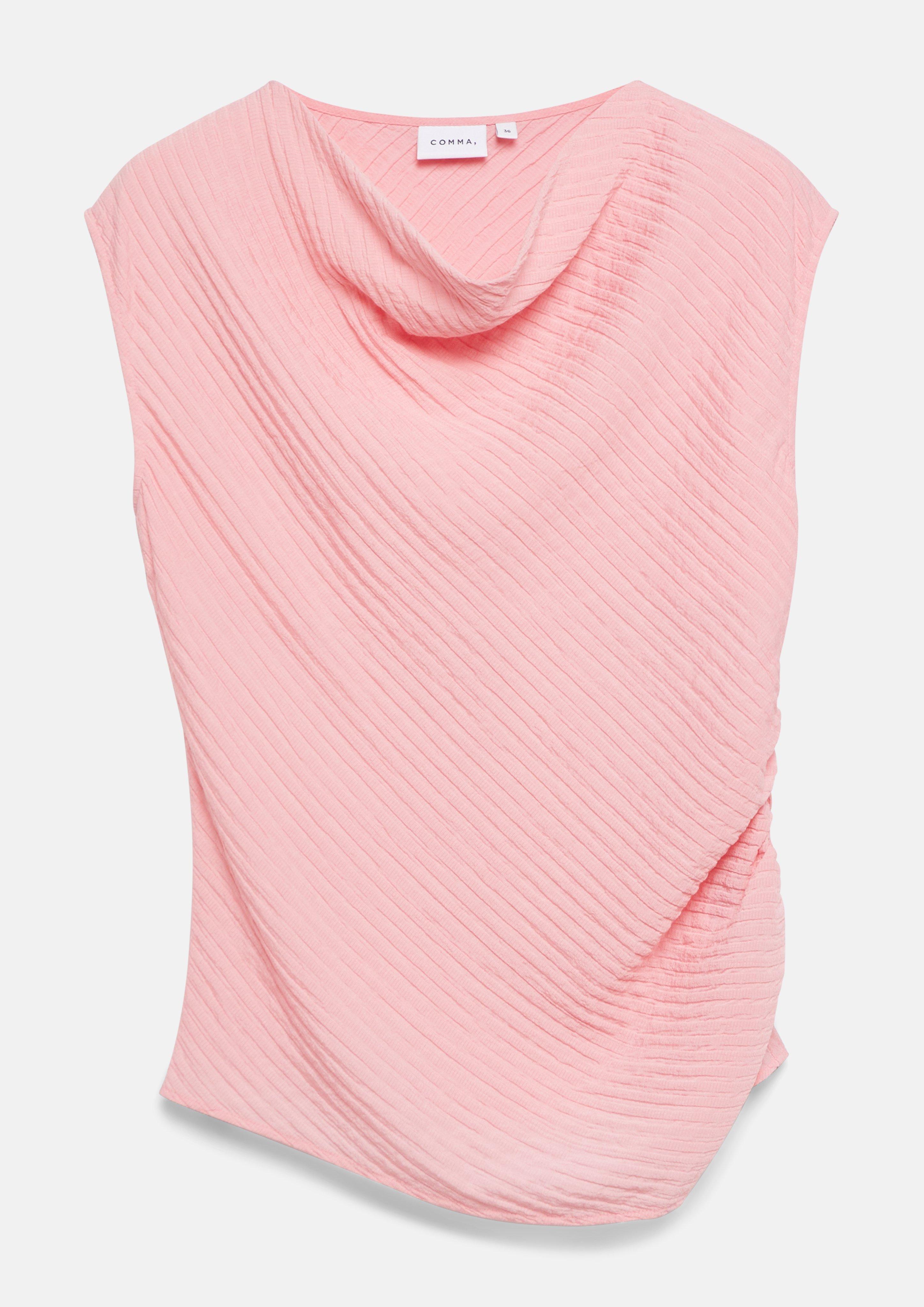 Bluse in pink von COMMA