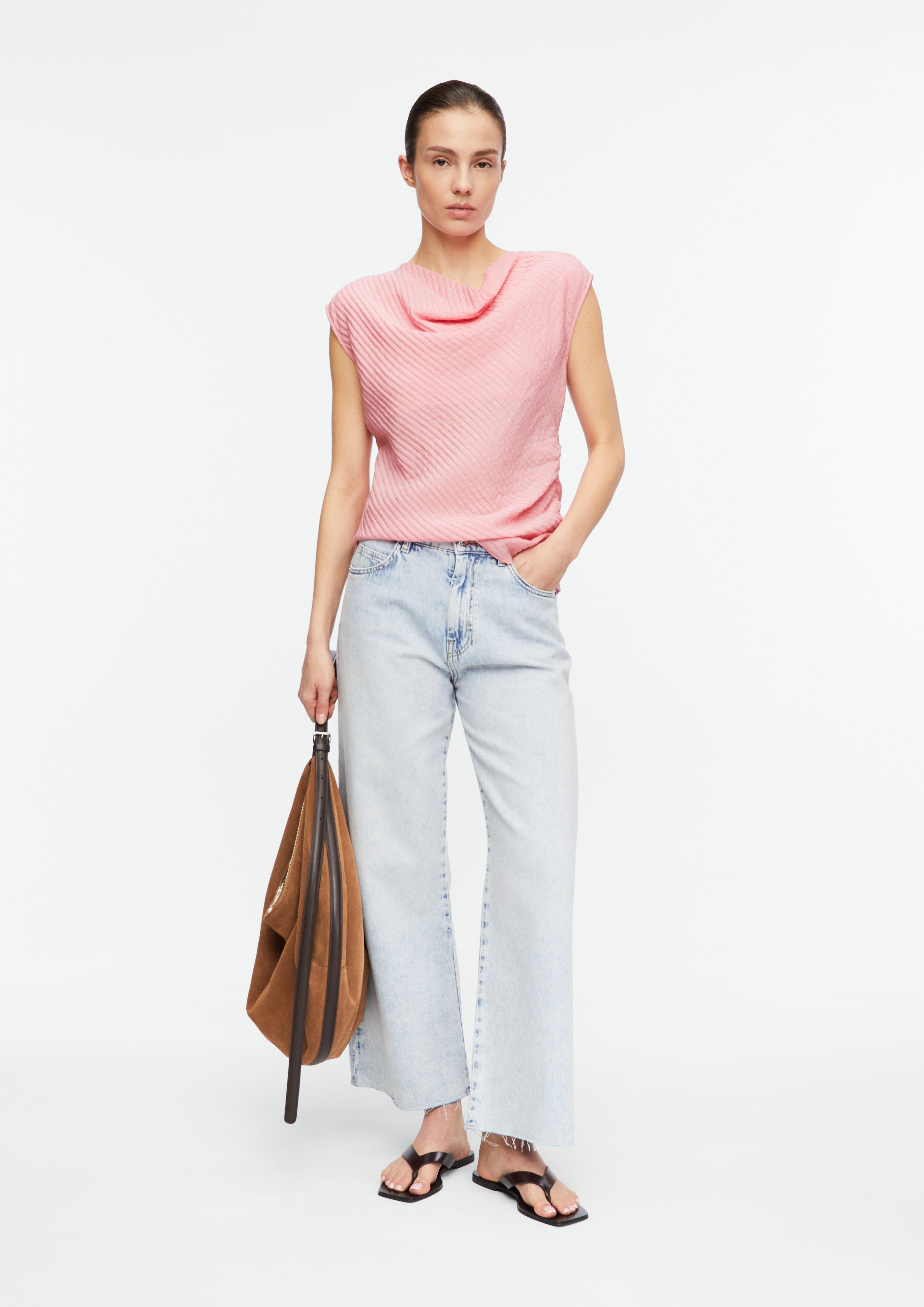 Bluse in pink von COMMA