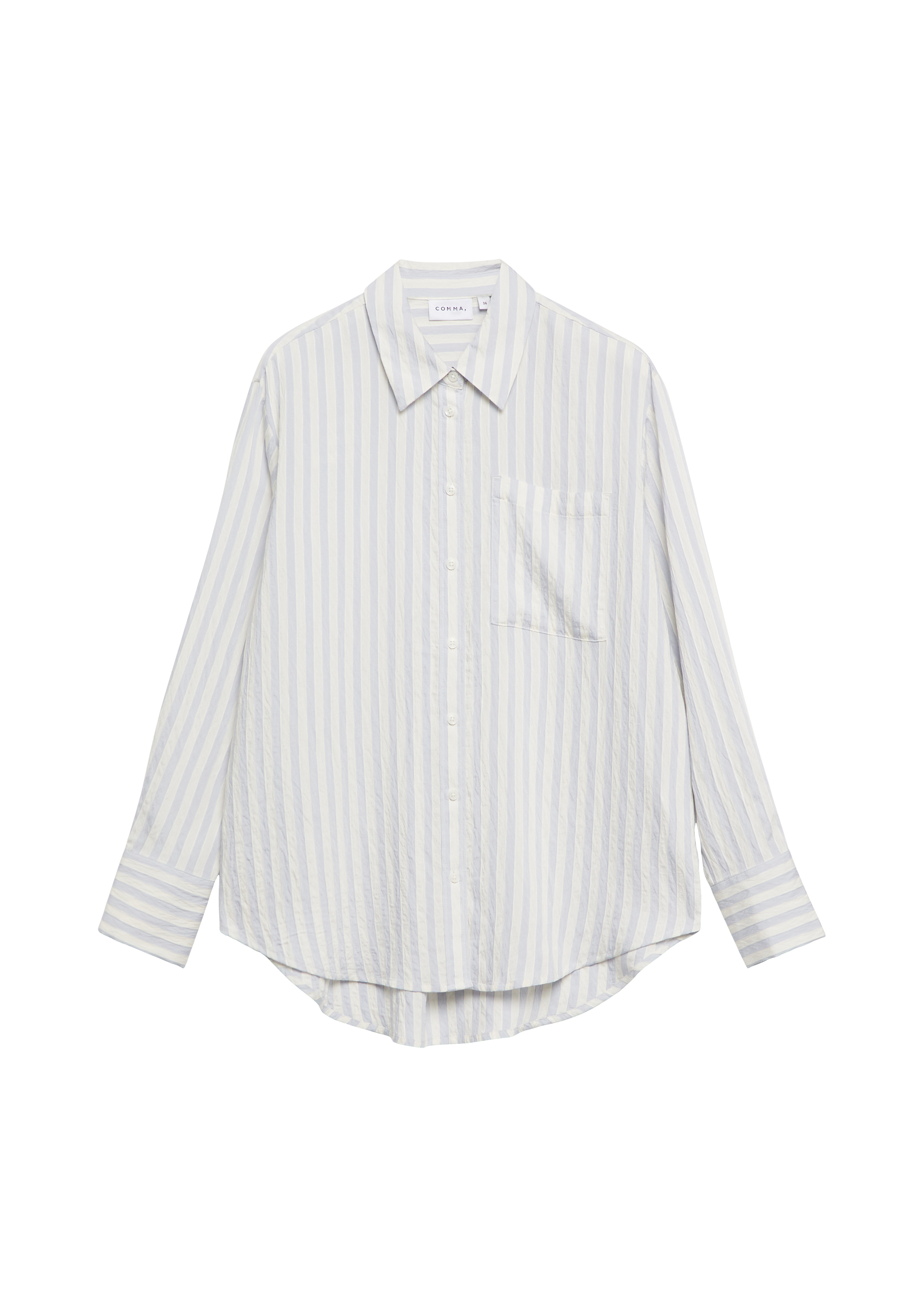 Leichte Streifen-Bluse aus Viskosemix