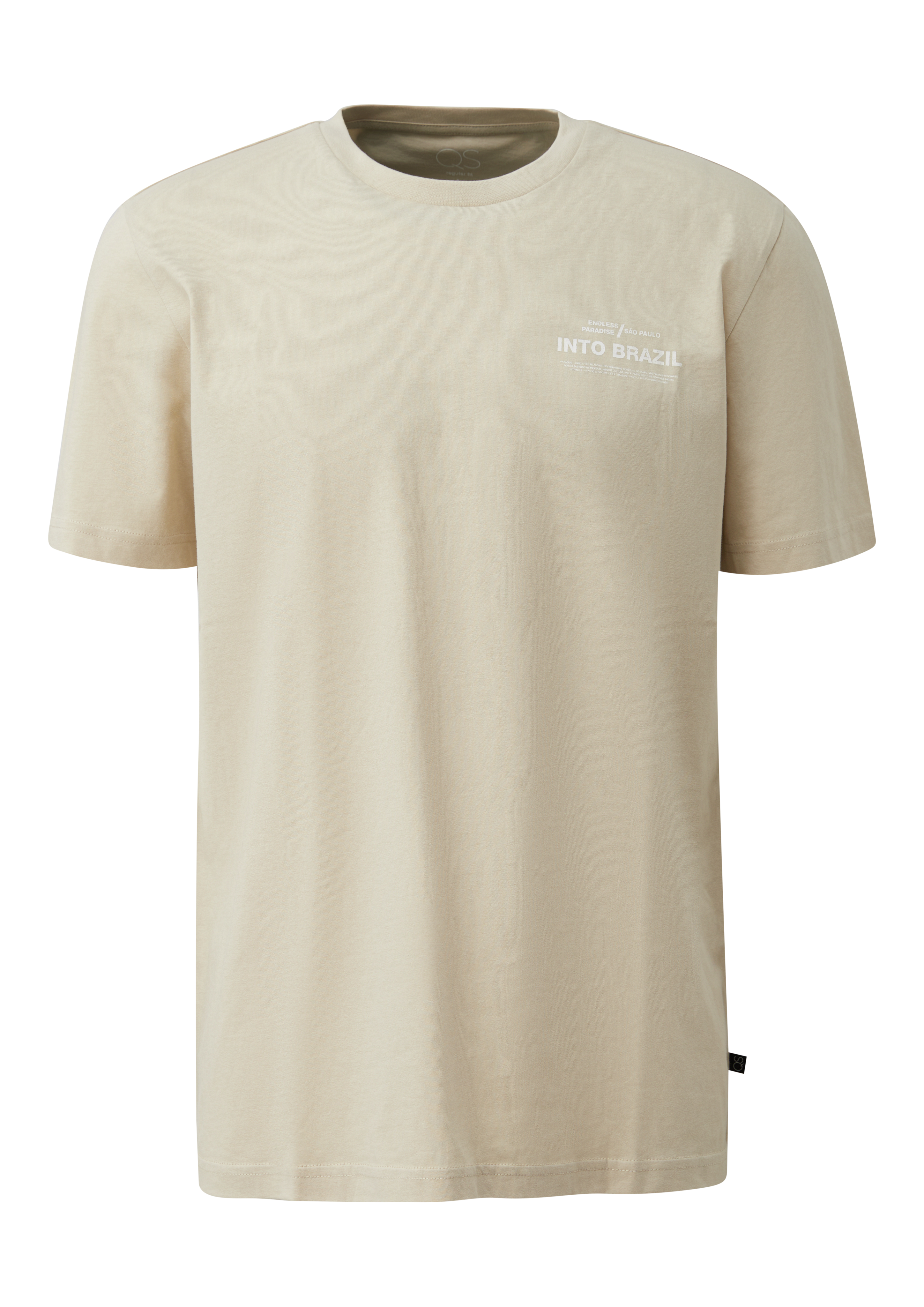 T-shirt met letterprint