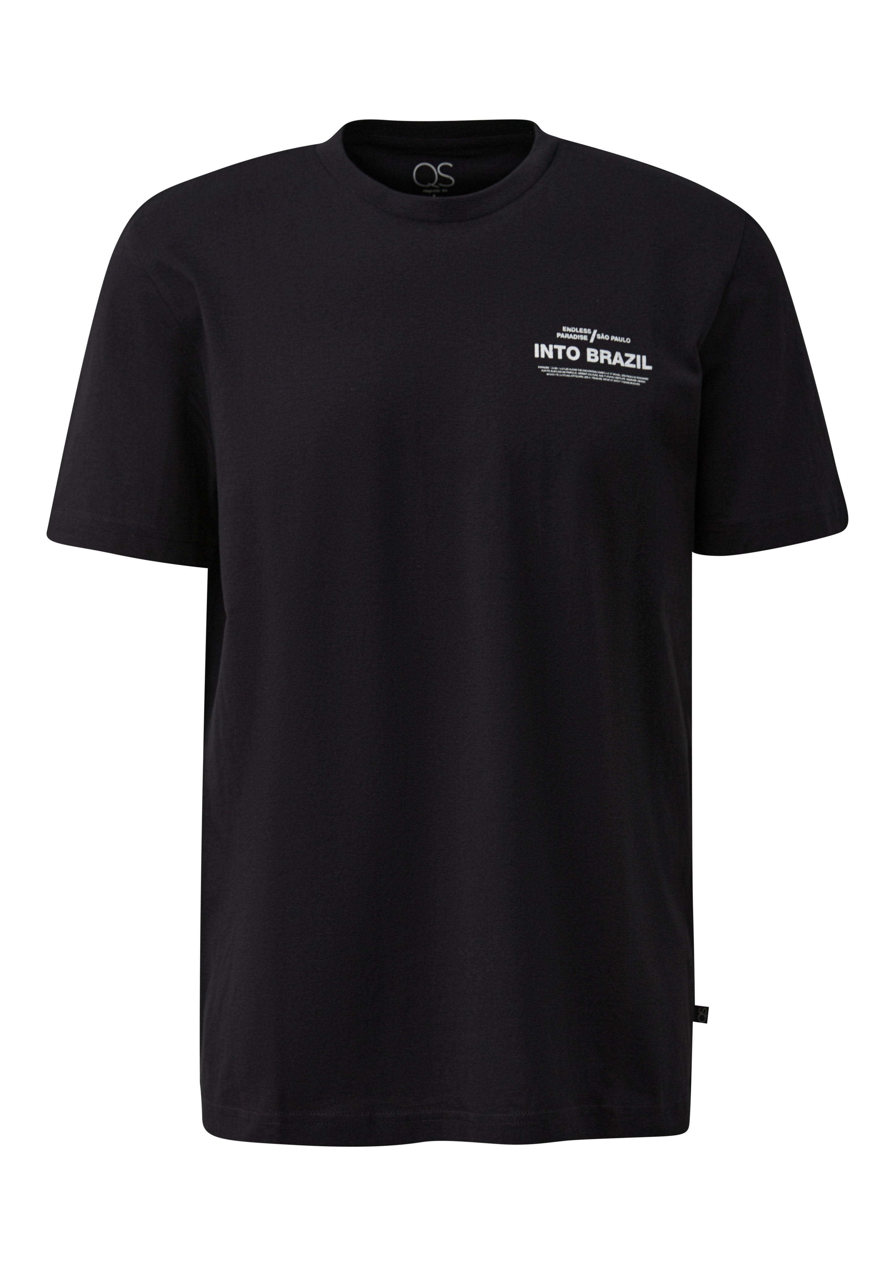 T-shirt met letterprint