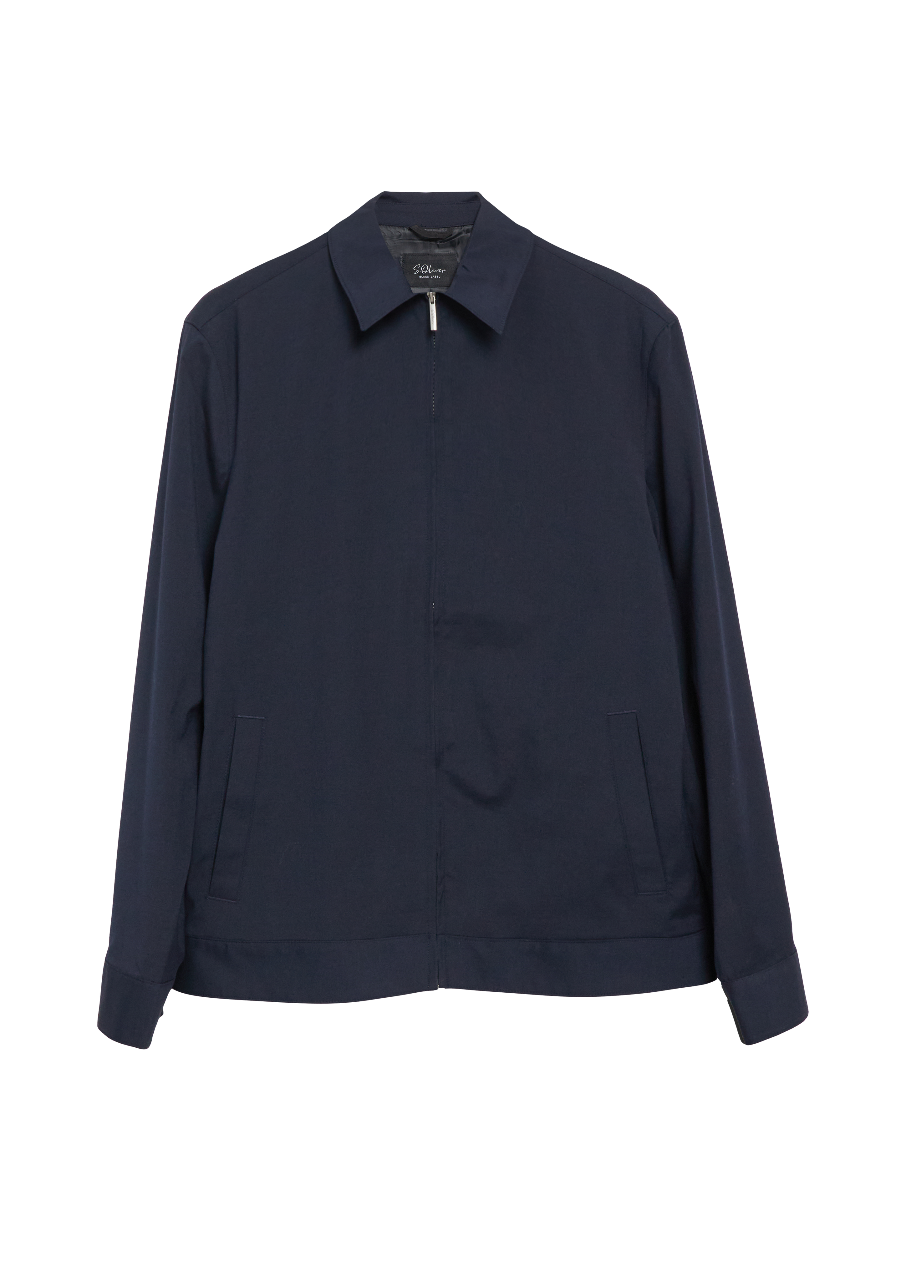 Blouson aus Stretch-Gewebe mit Reißverschlus