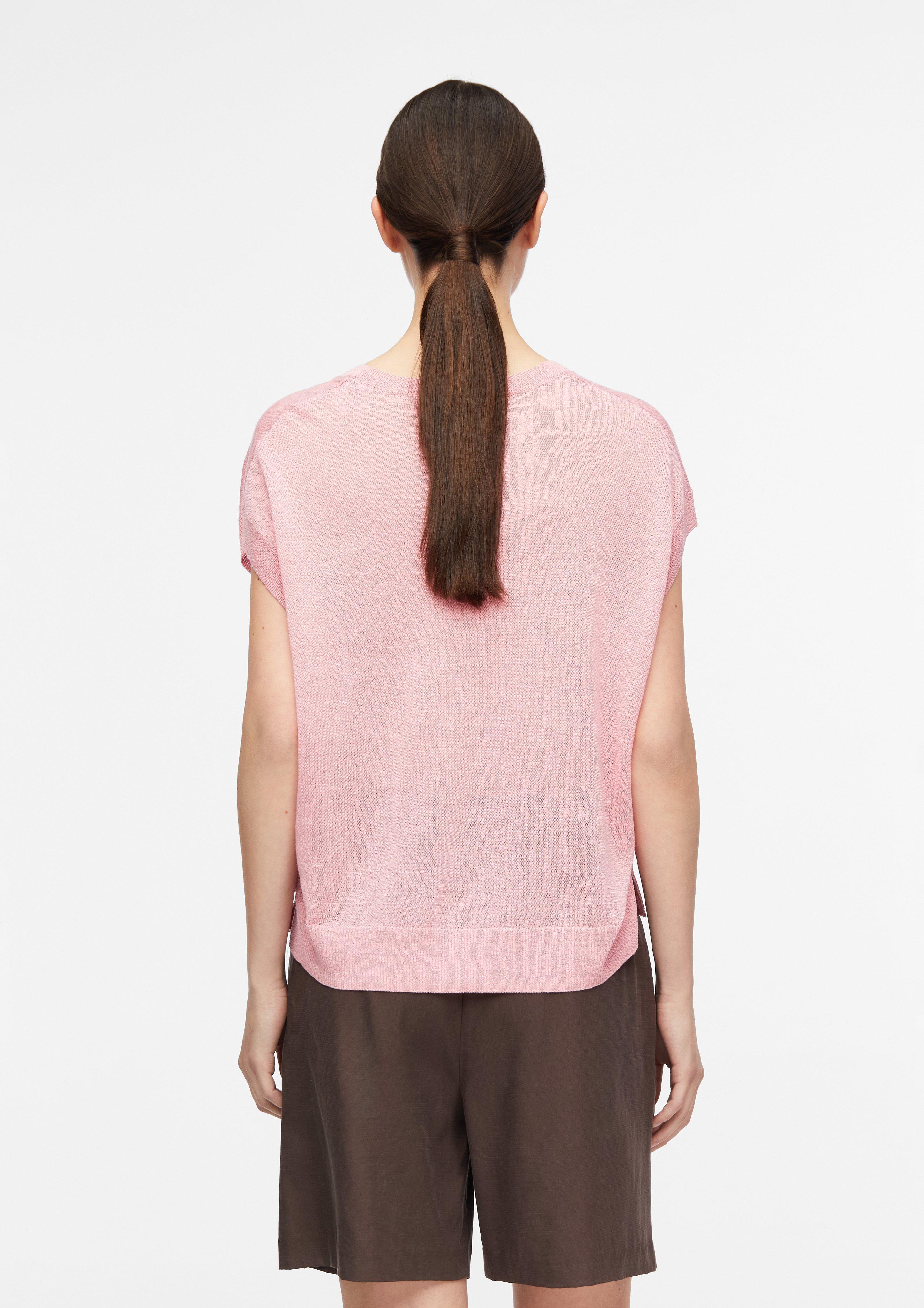 Strickpullover in pink von COMMA