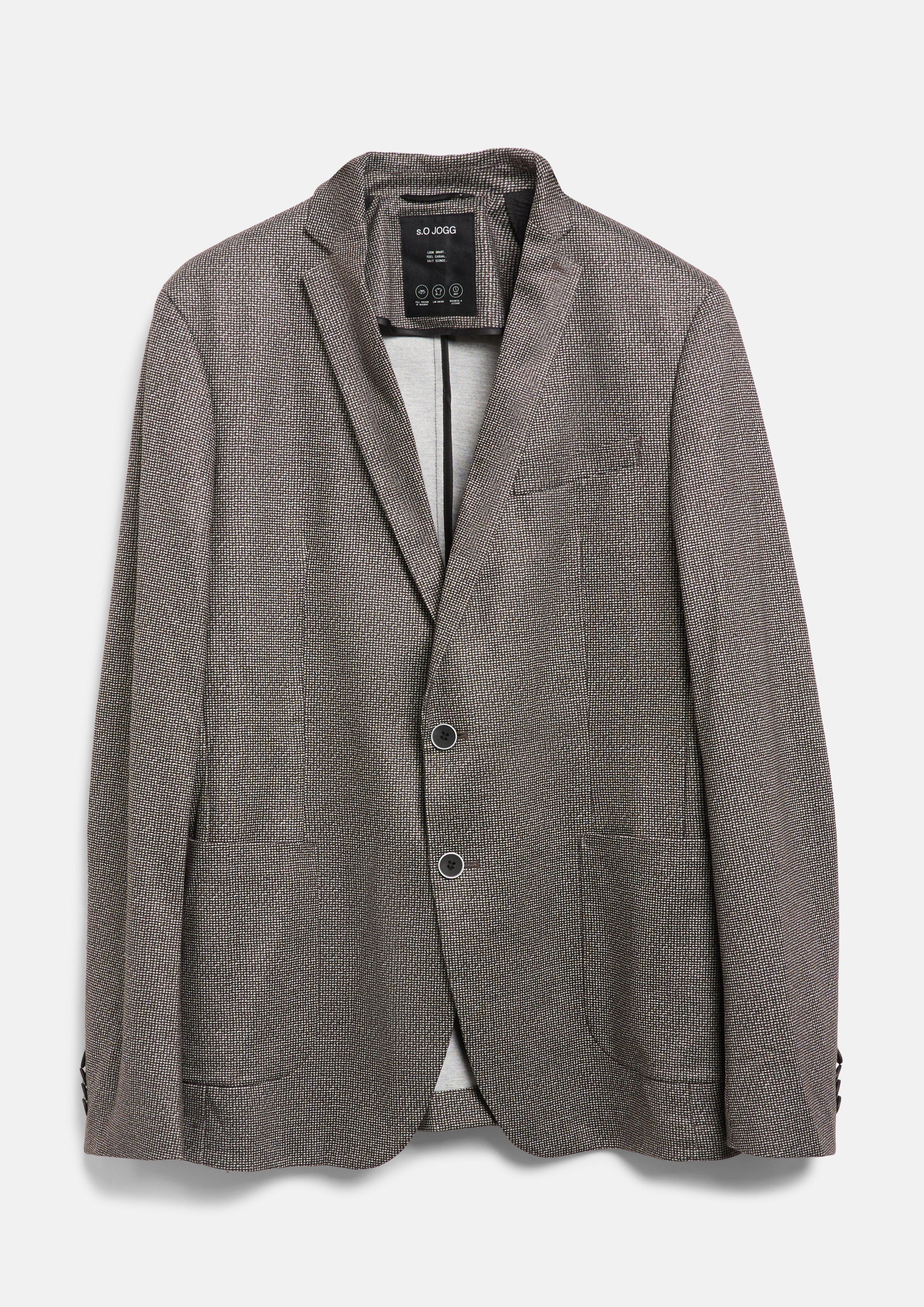 Veste d'intérieur en marron foncé de s.Oliver BLACK LABEL