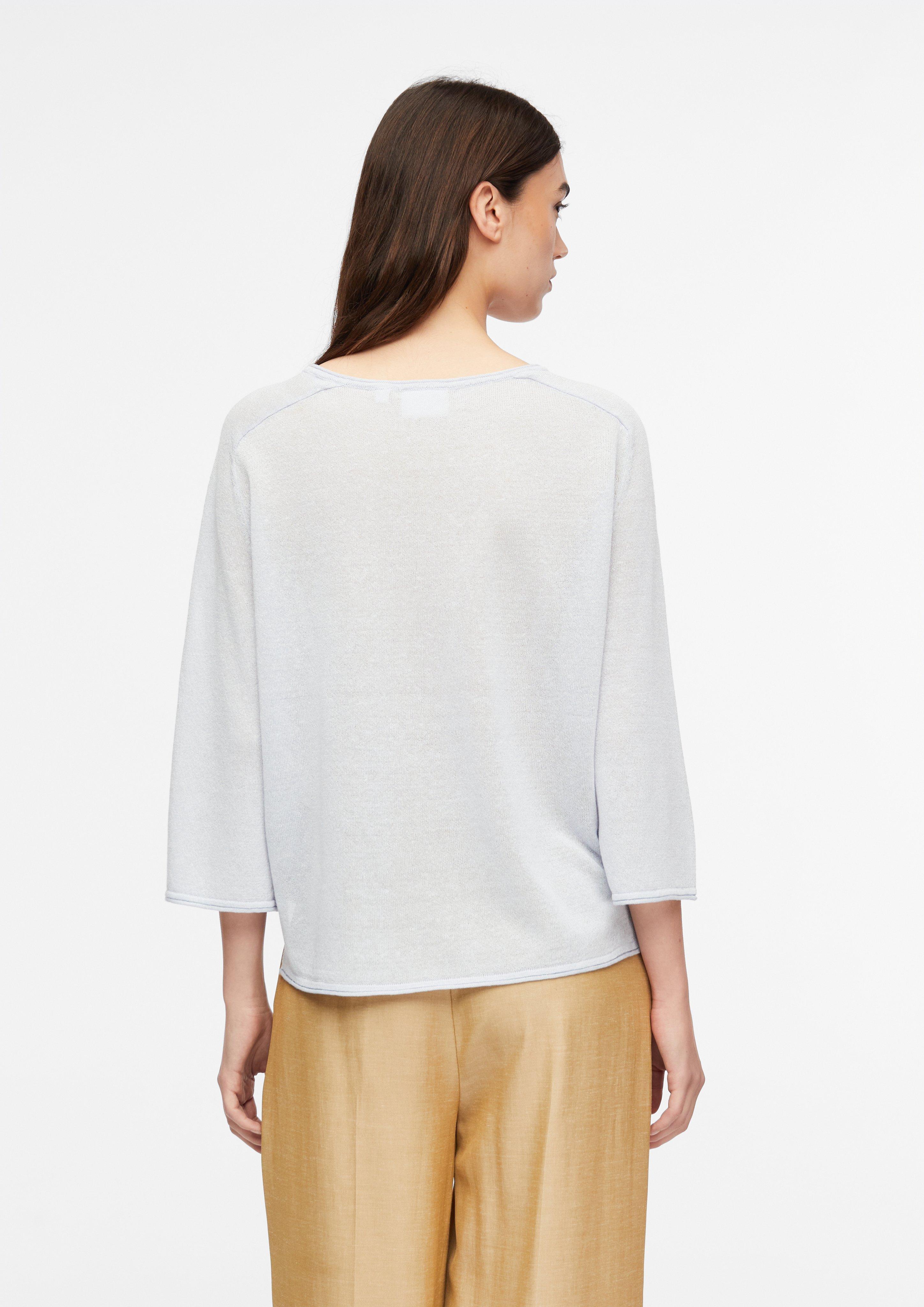 Strickpullover in blau von COMMA