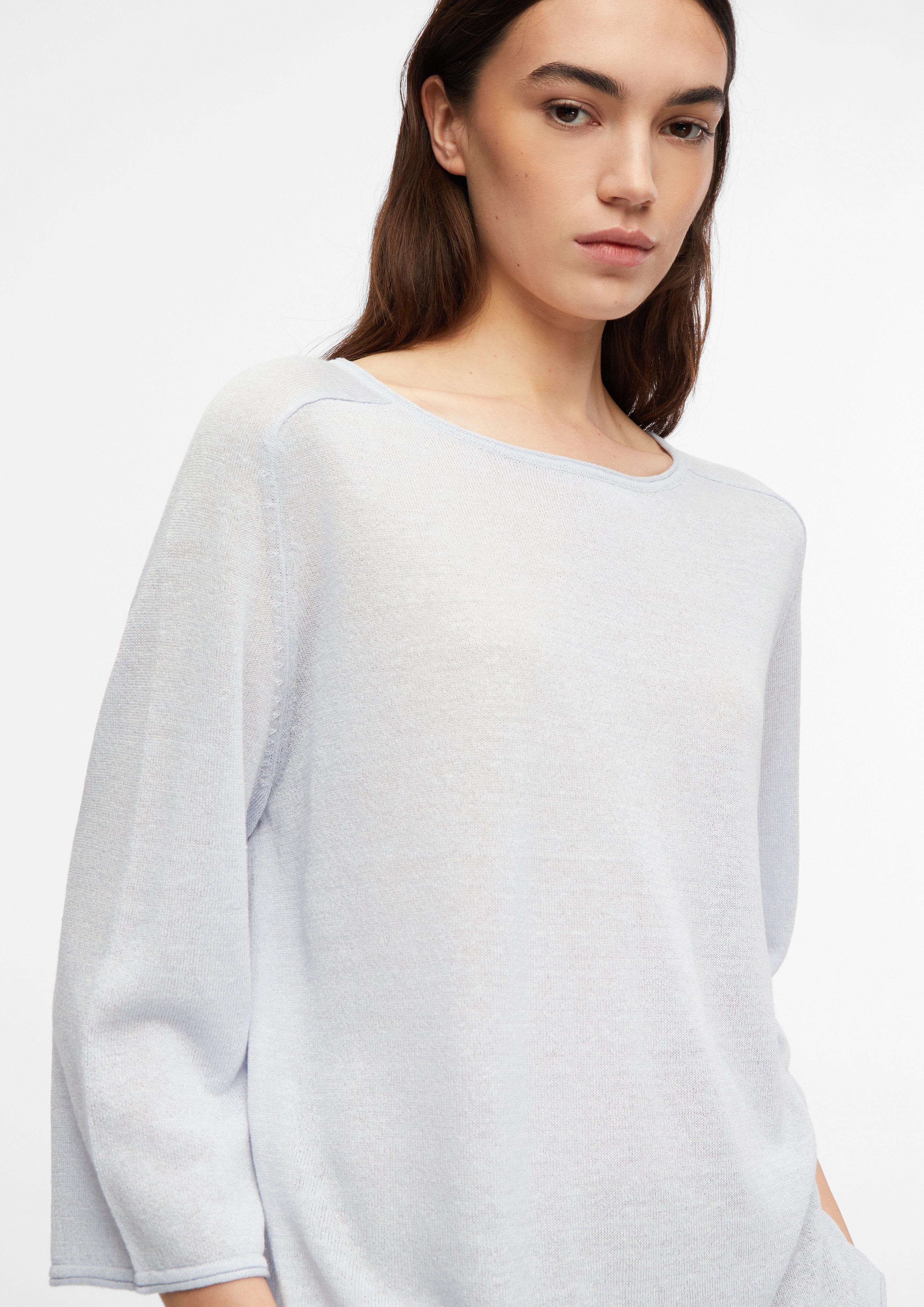 Strickpullover in blau von COMMA