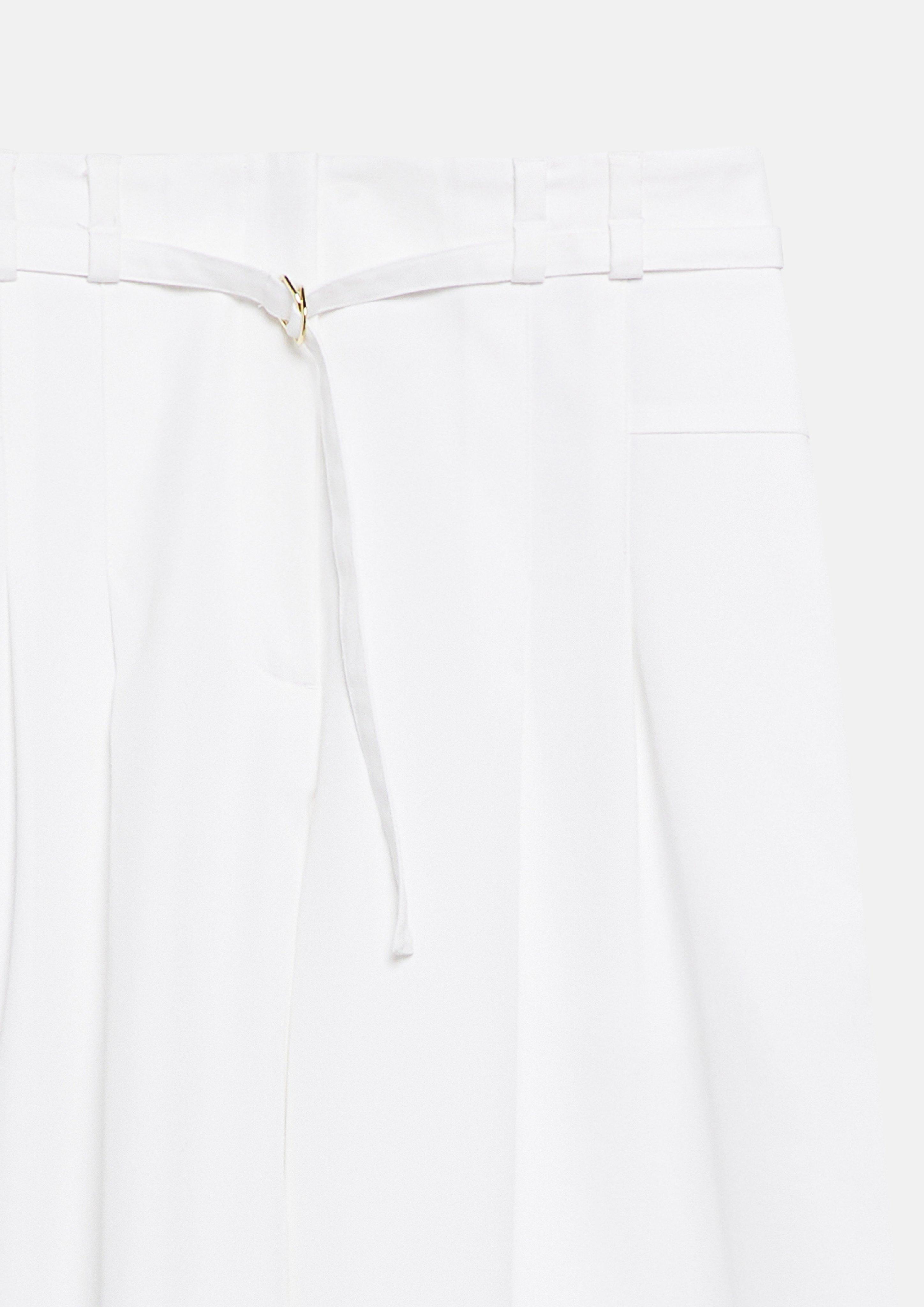 Hose in weiß von COMMA
