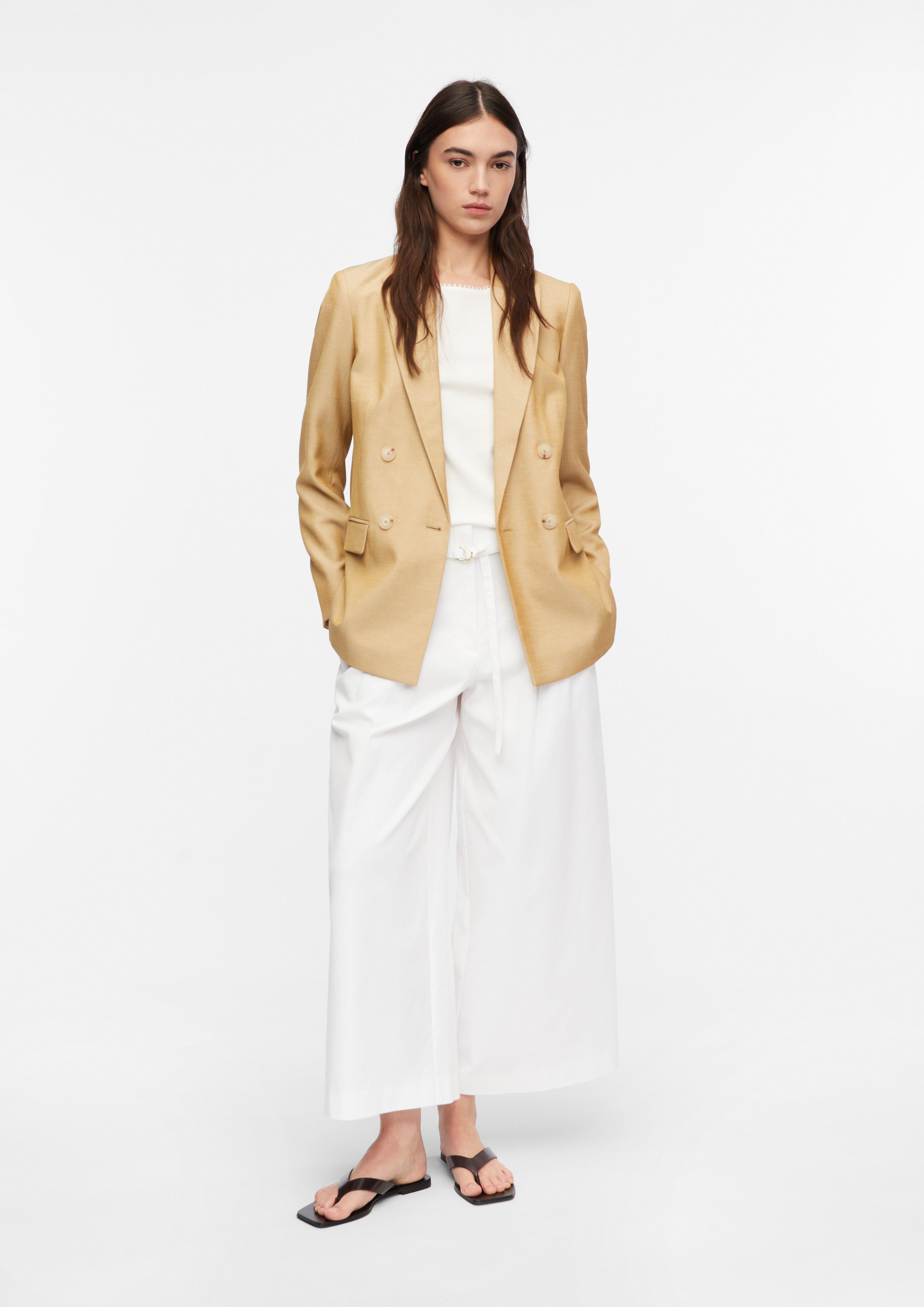 Hose in weiß von COMMA