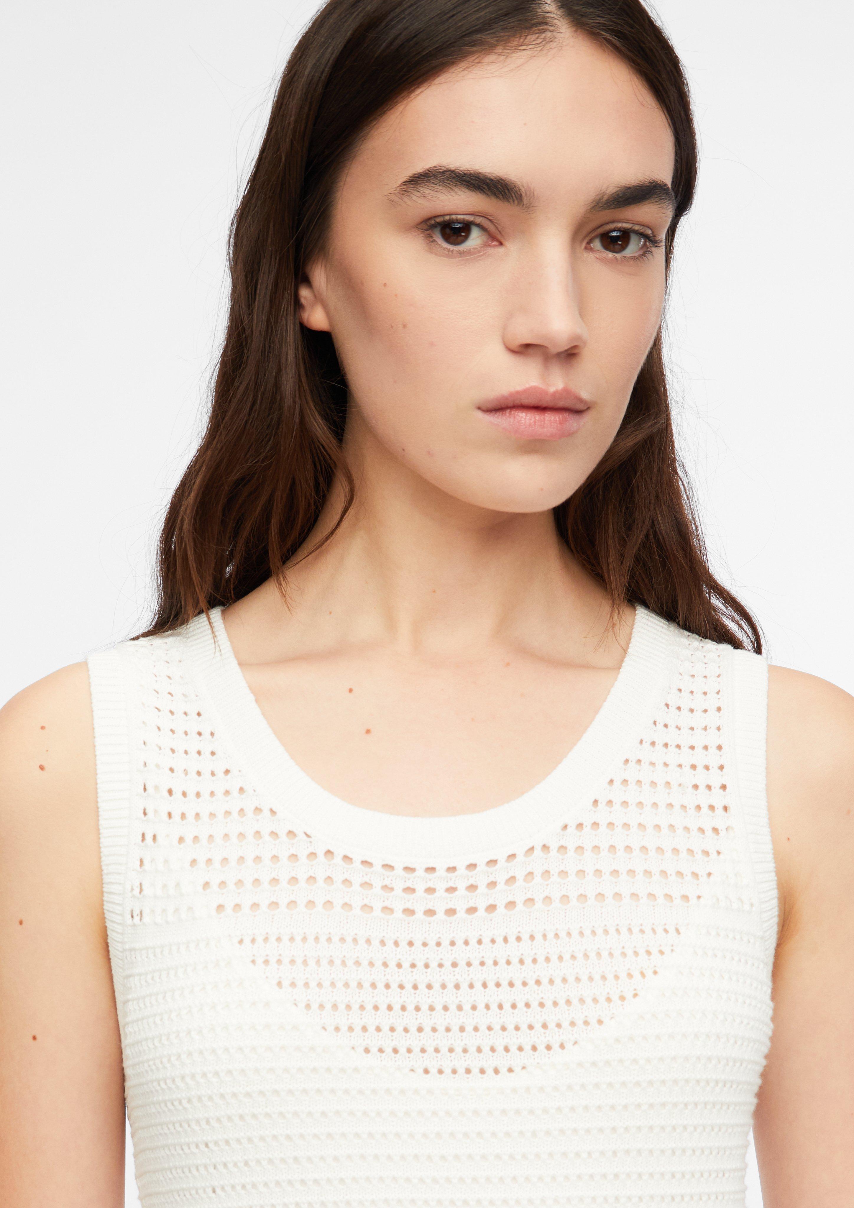 Kleid in creme von COMMA
