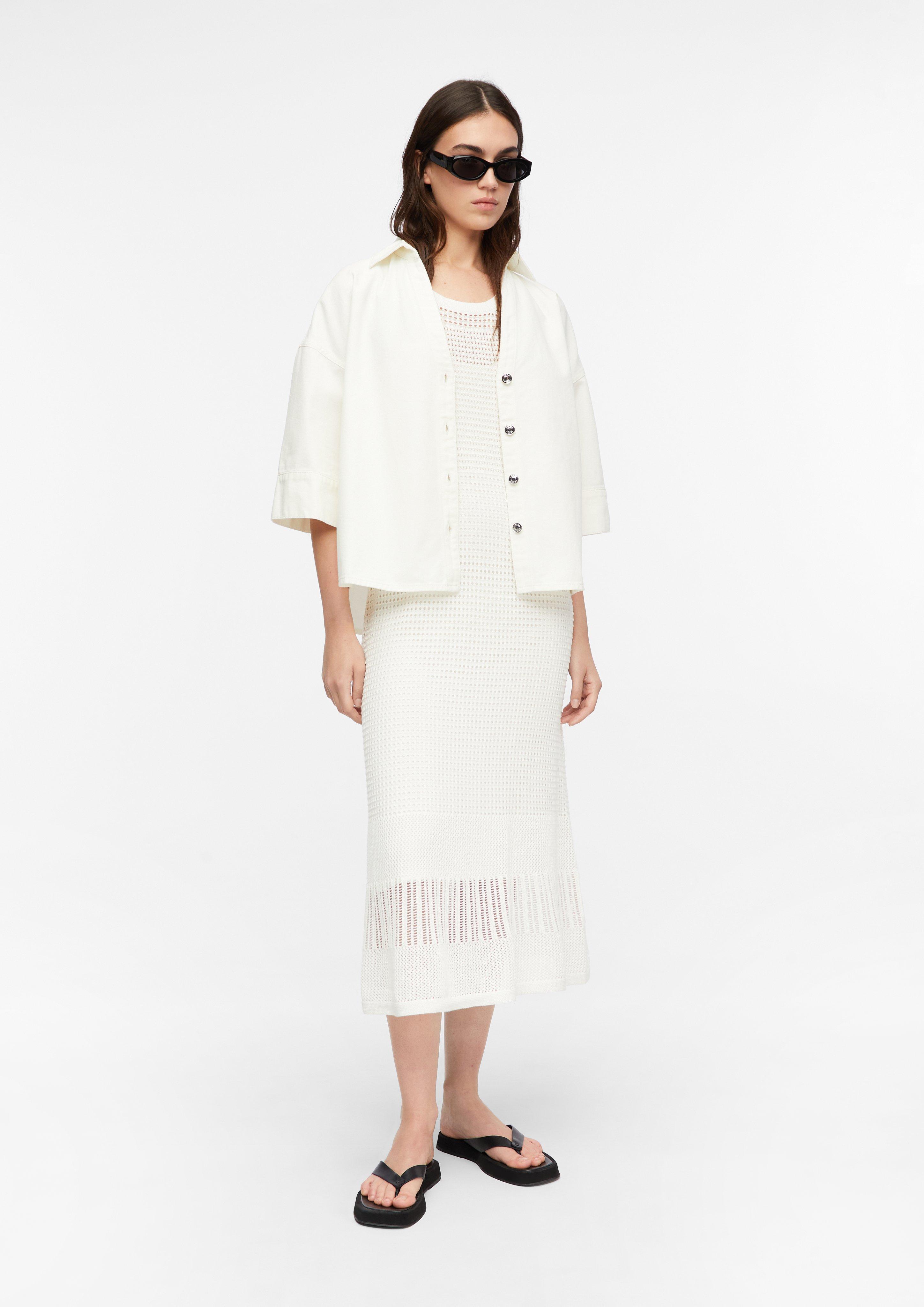 Kleid in creme von COMMA