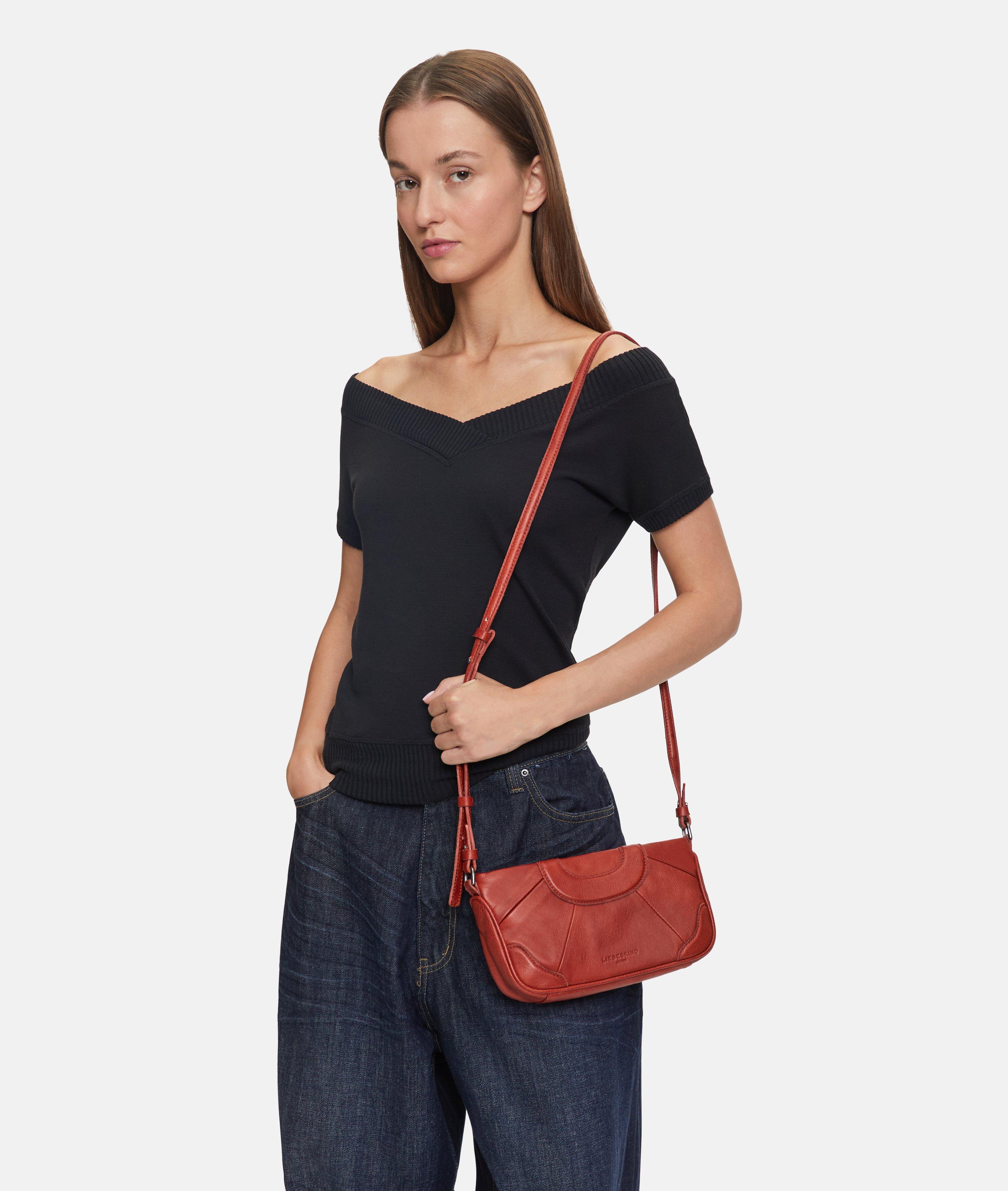Crossbody in red & blue
