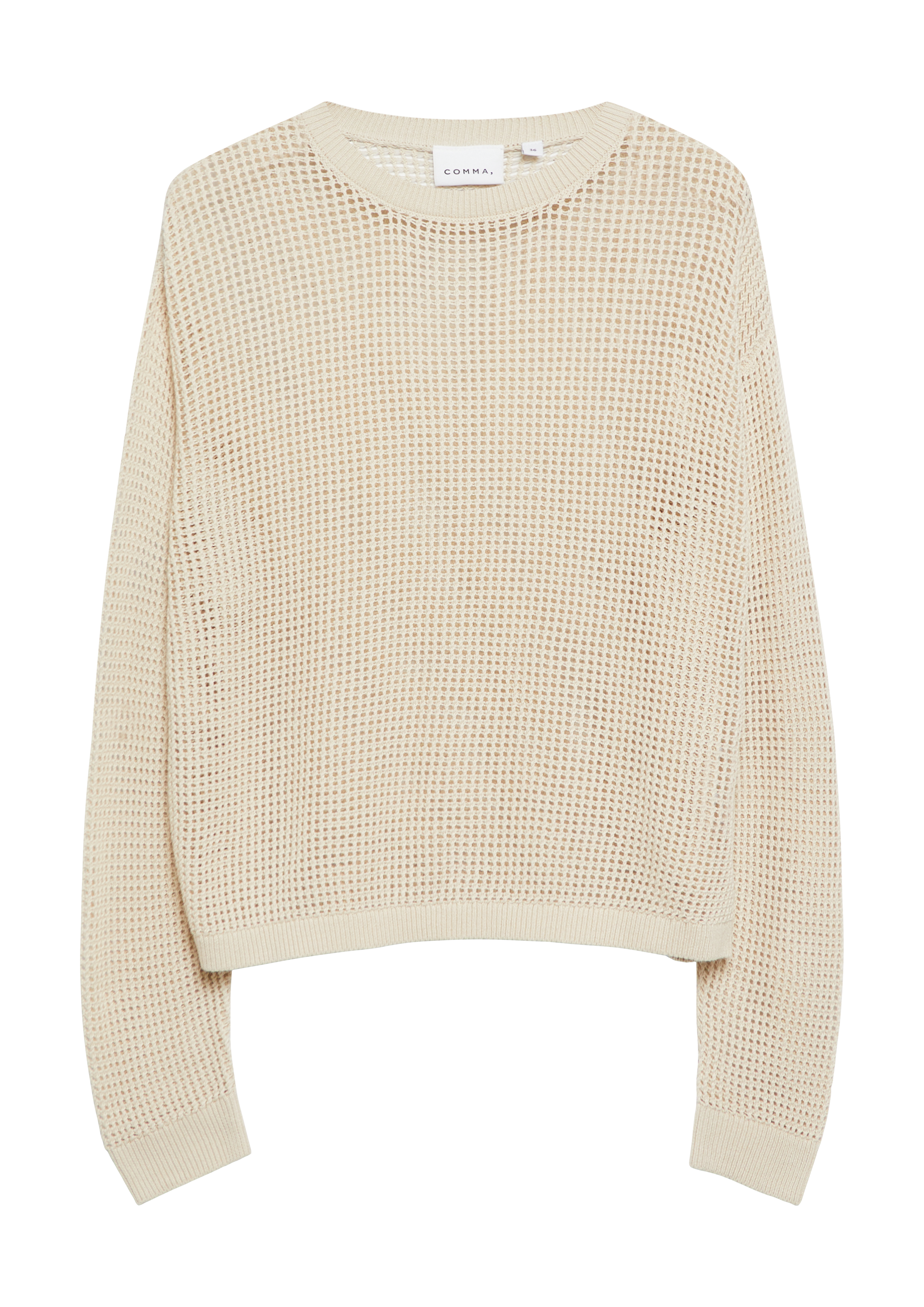 Pullover aus Ajourstrick in  von COMMA