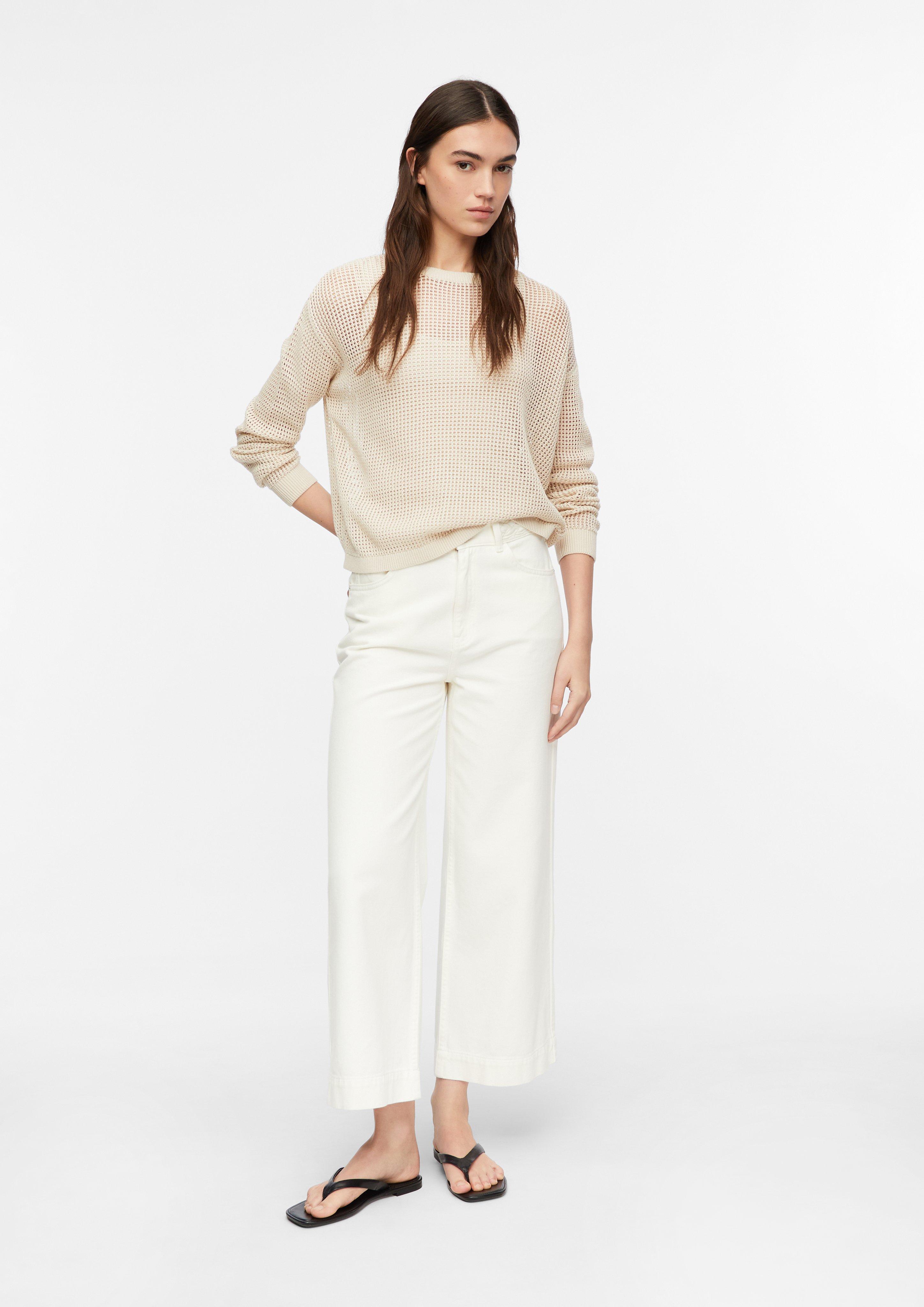 Pullover aus Ajourstrick in  von COMMA