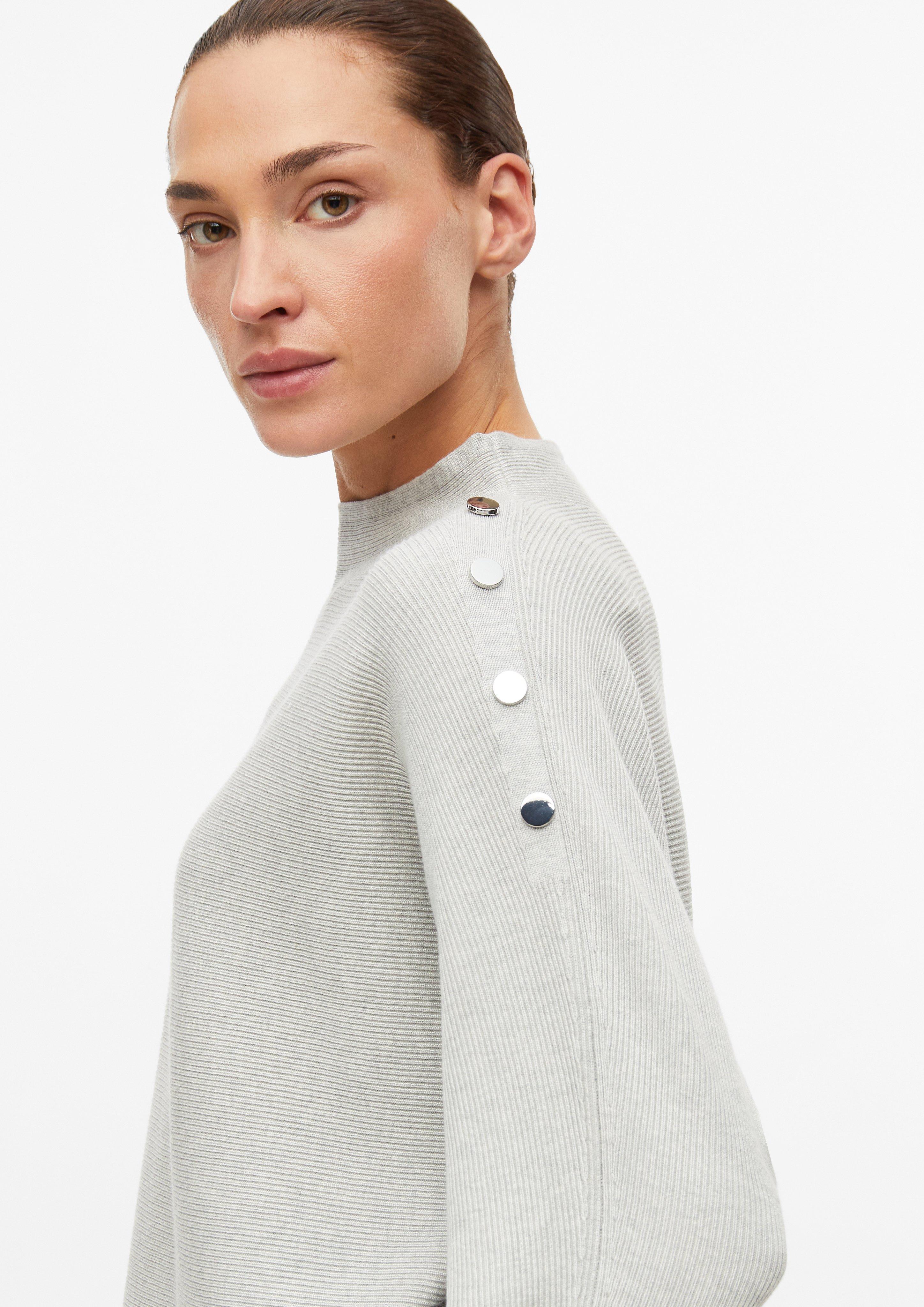 Femmes Pull en tricot en gris de s.Oliver BLACK LABEL