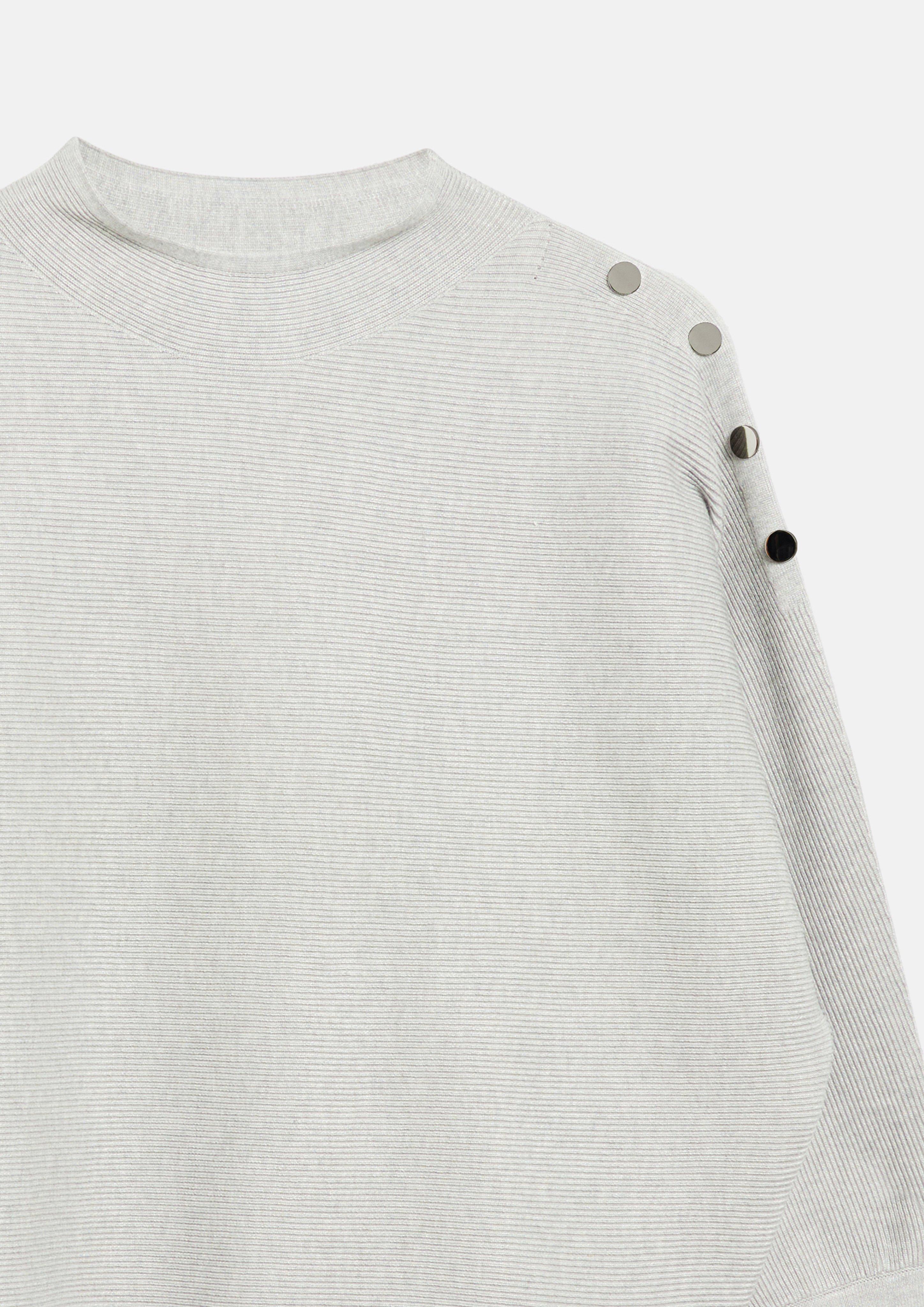 Femmes Pull en tricot en gris de s.Oliver BLACK LABEL