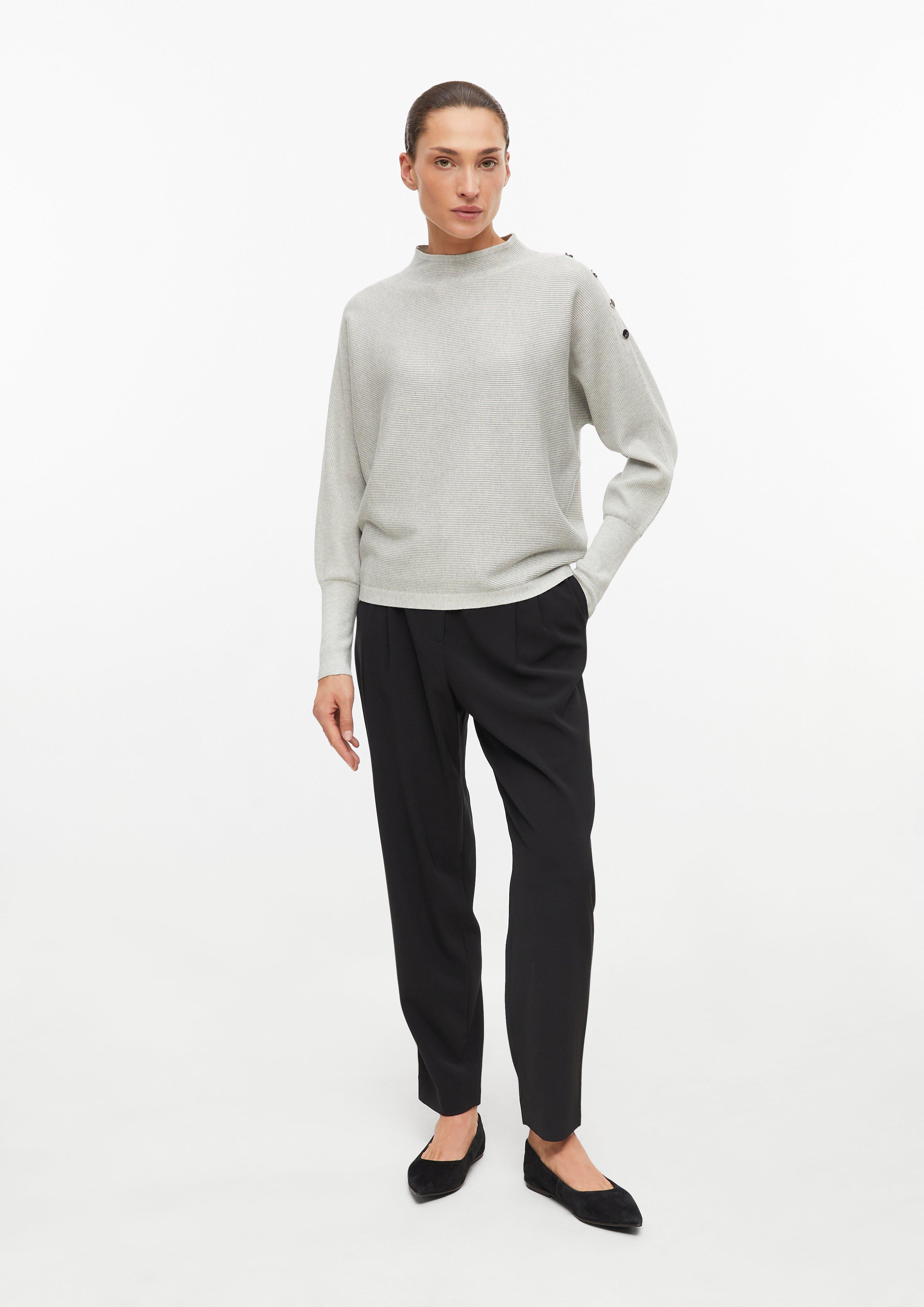 Femmes Pull en tricot en gris de s.Oliver BLACK LABEL