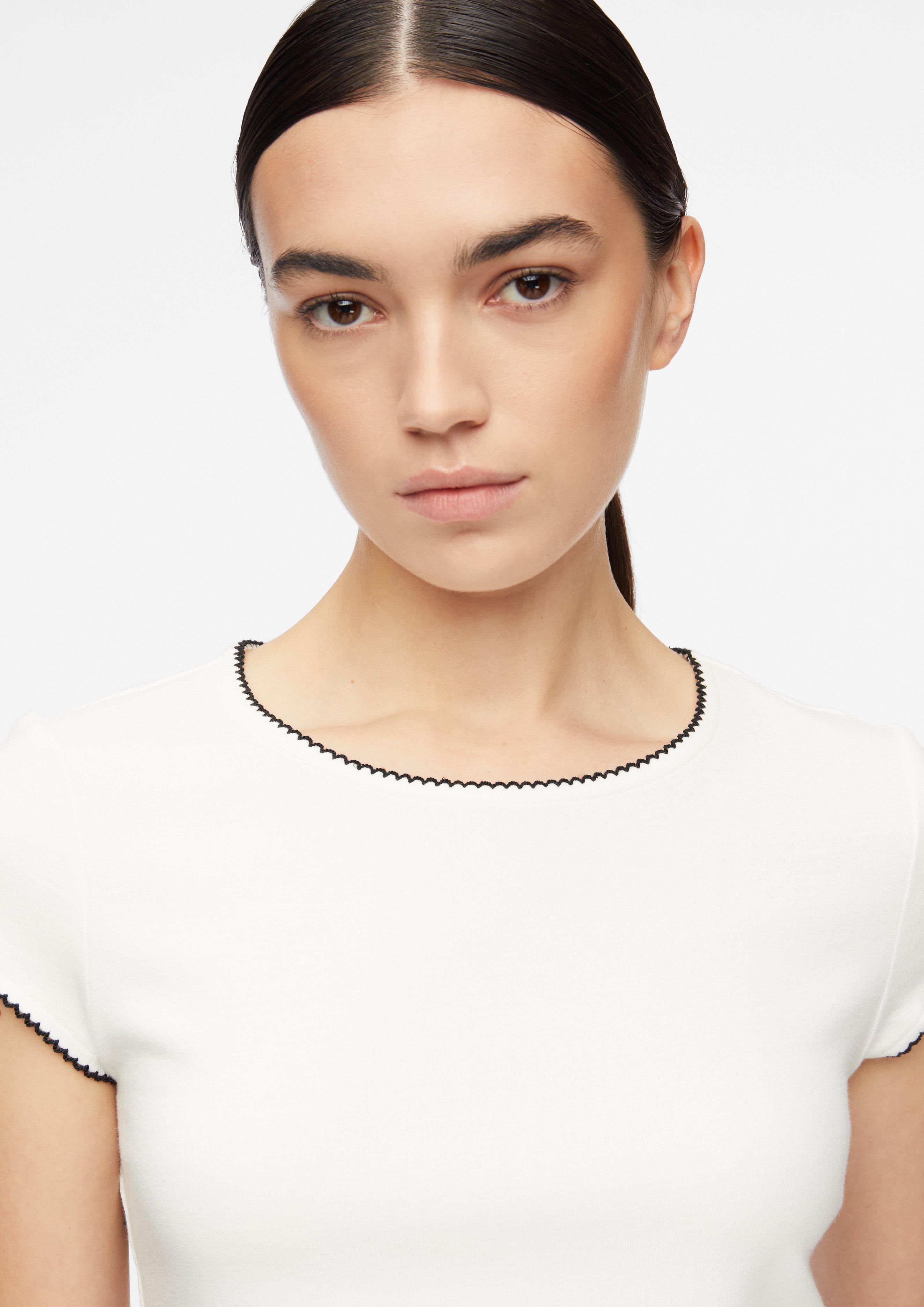 T-shirt en crème de COMMA