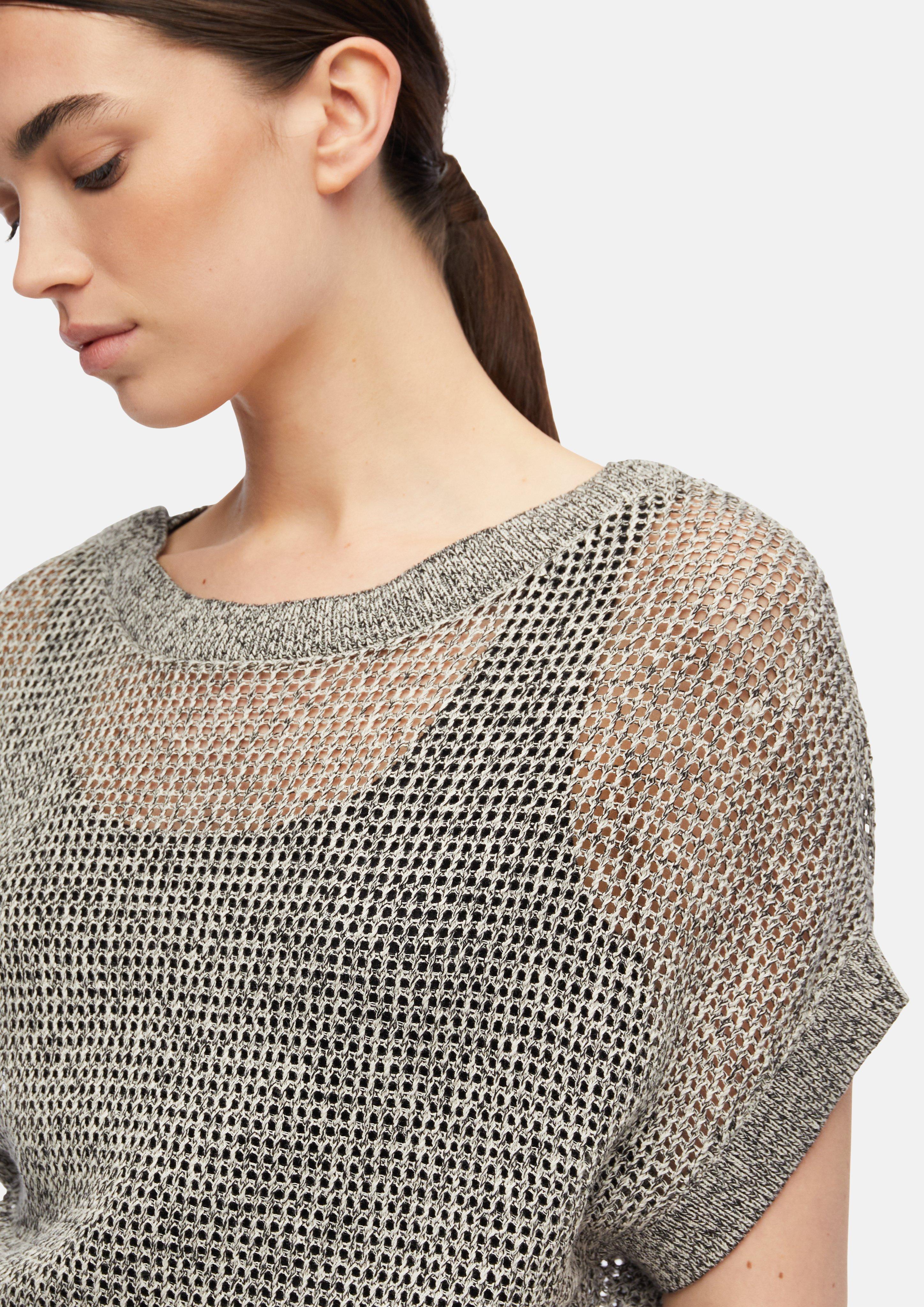 Strickpullover in beige von COMMA