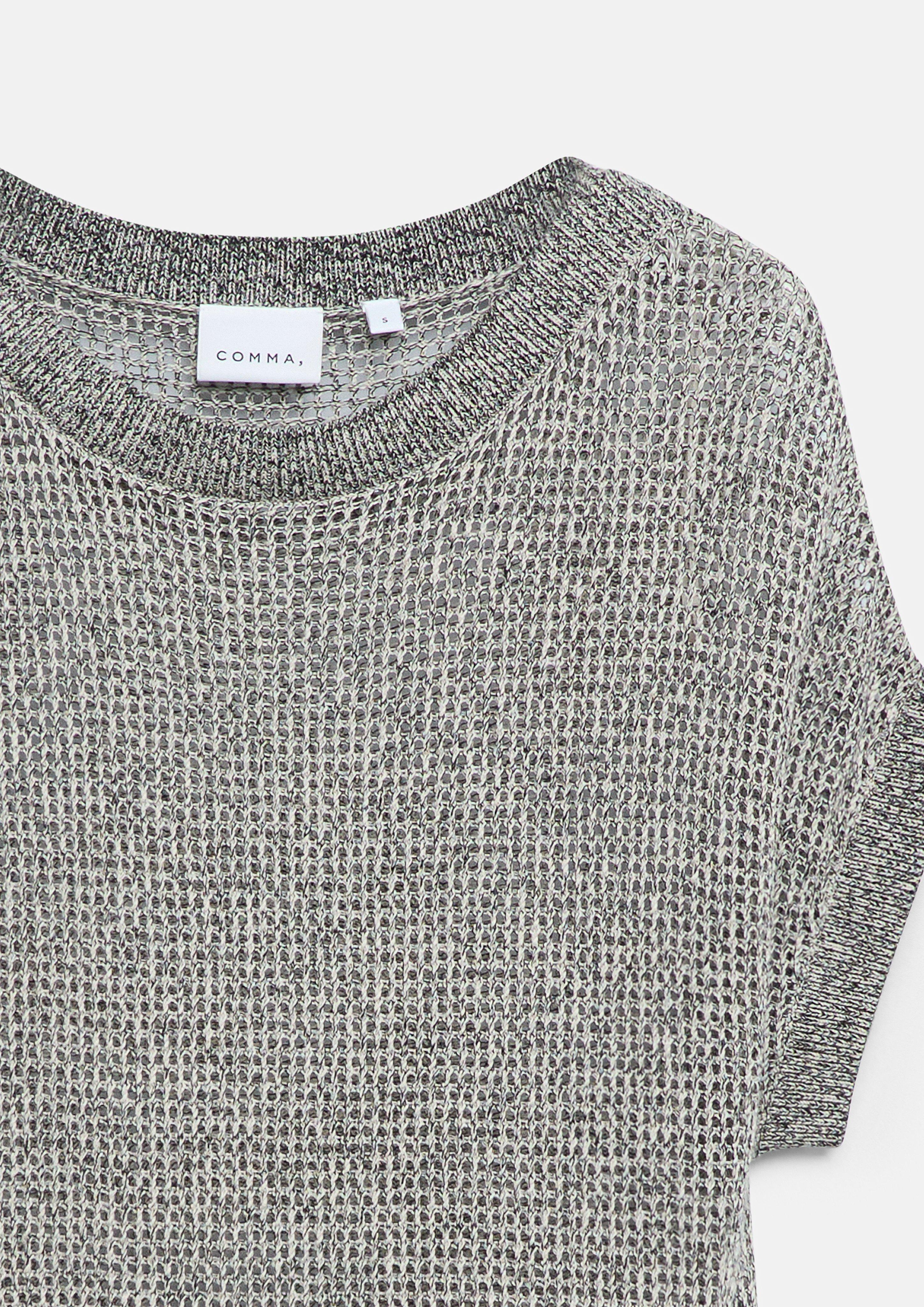 Strickpullover in beige von COMMA