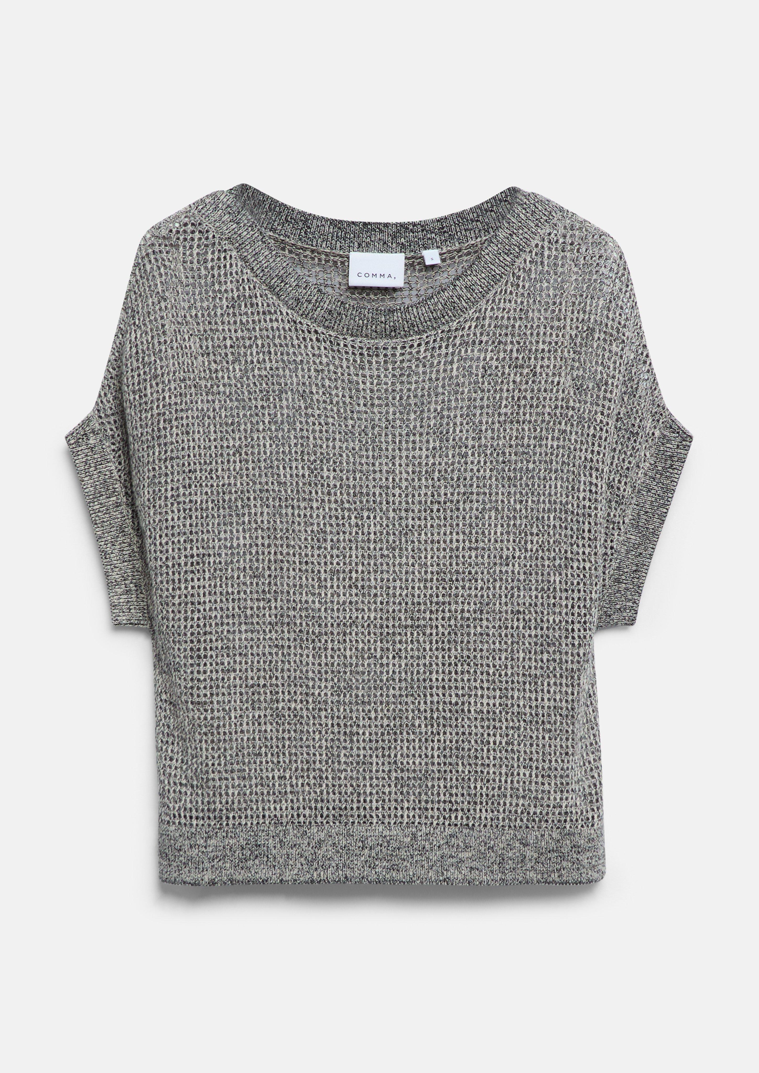 Strickpullover in beige von COMMA