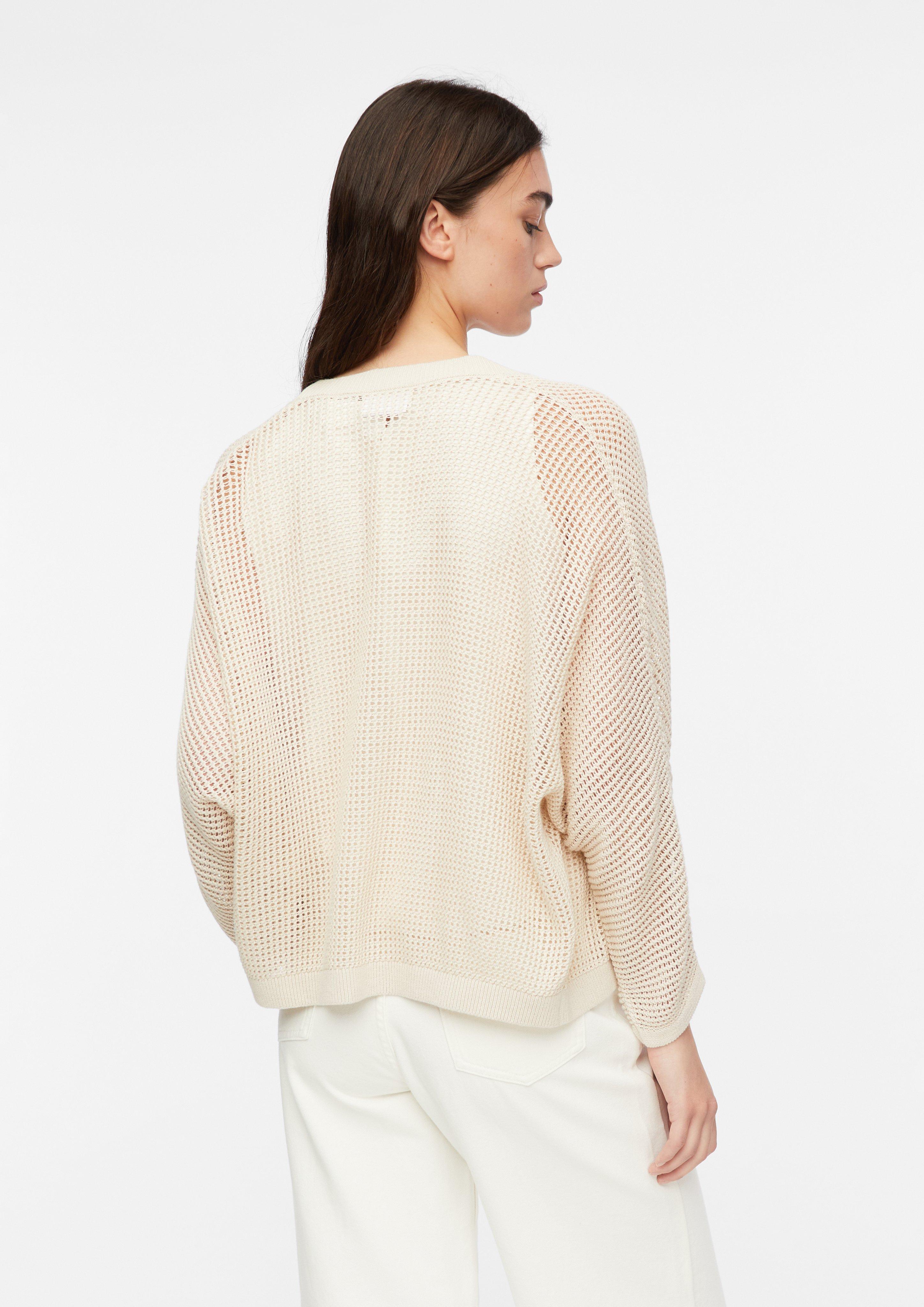 Strickjacke in beige von COMMA
