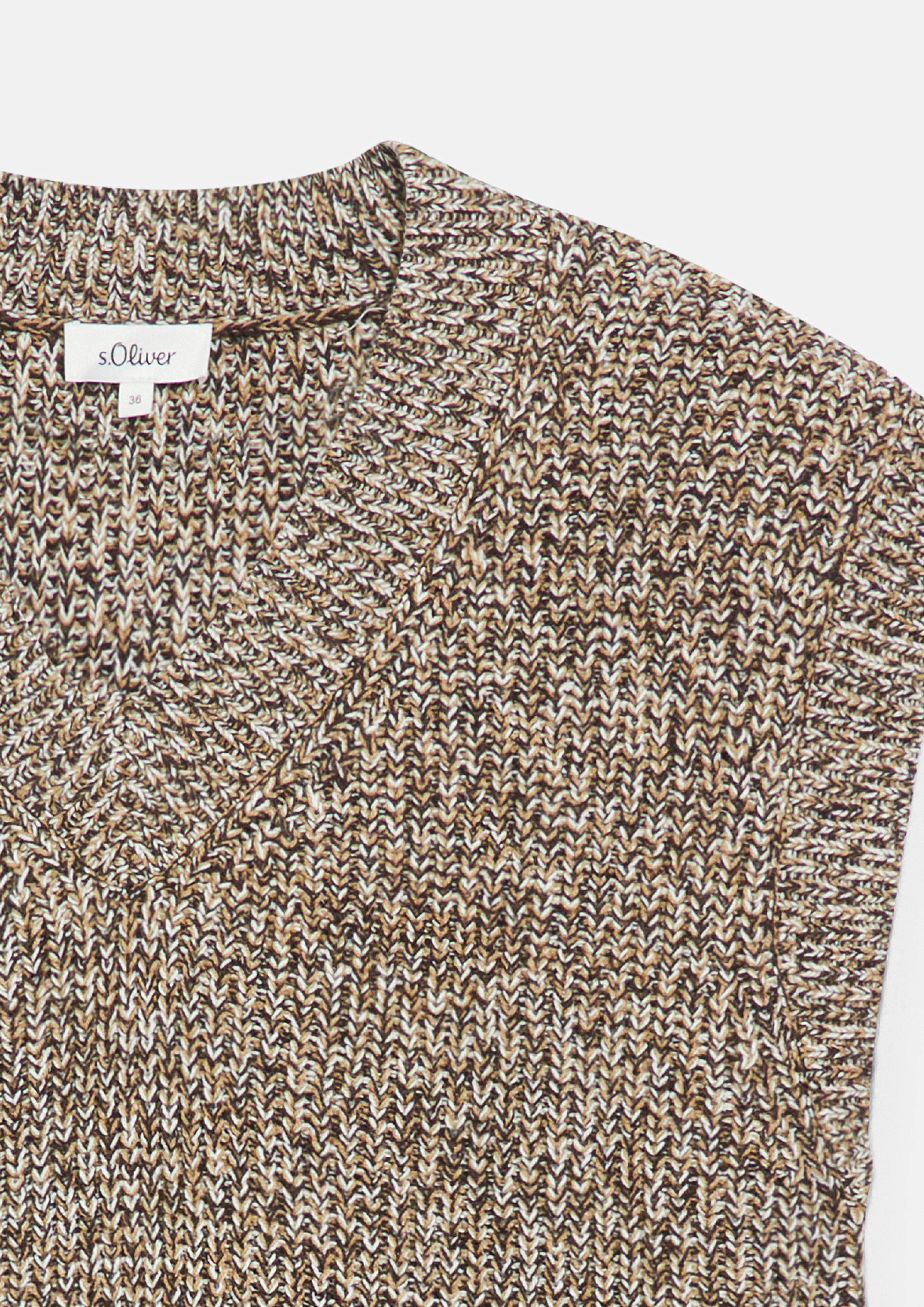 Femmes Pull en tricot en brun de s.Oliver