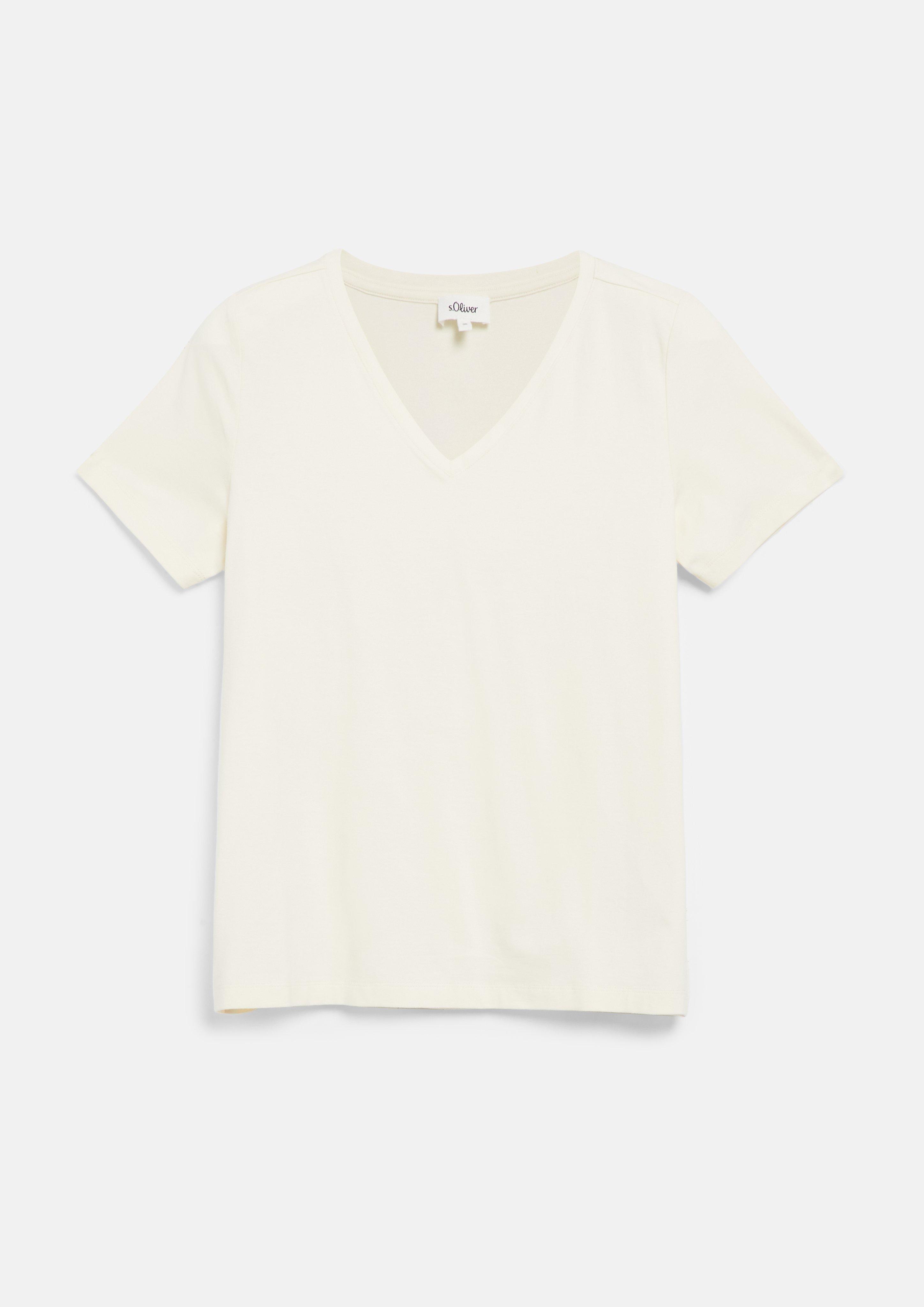 Femmes T-shirt en crème de s.Oliver