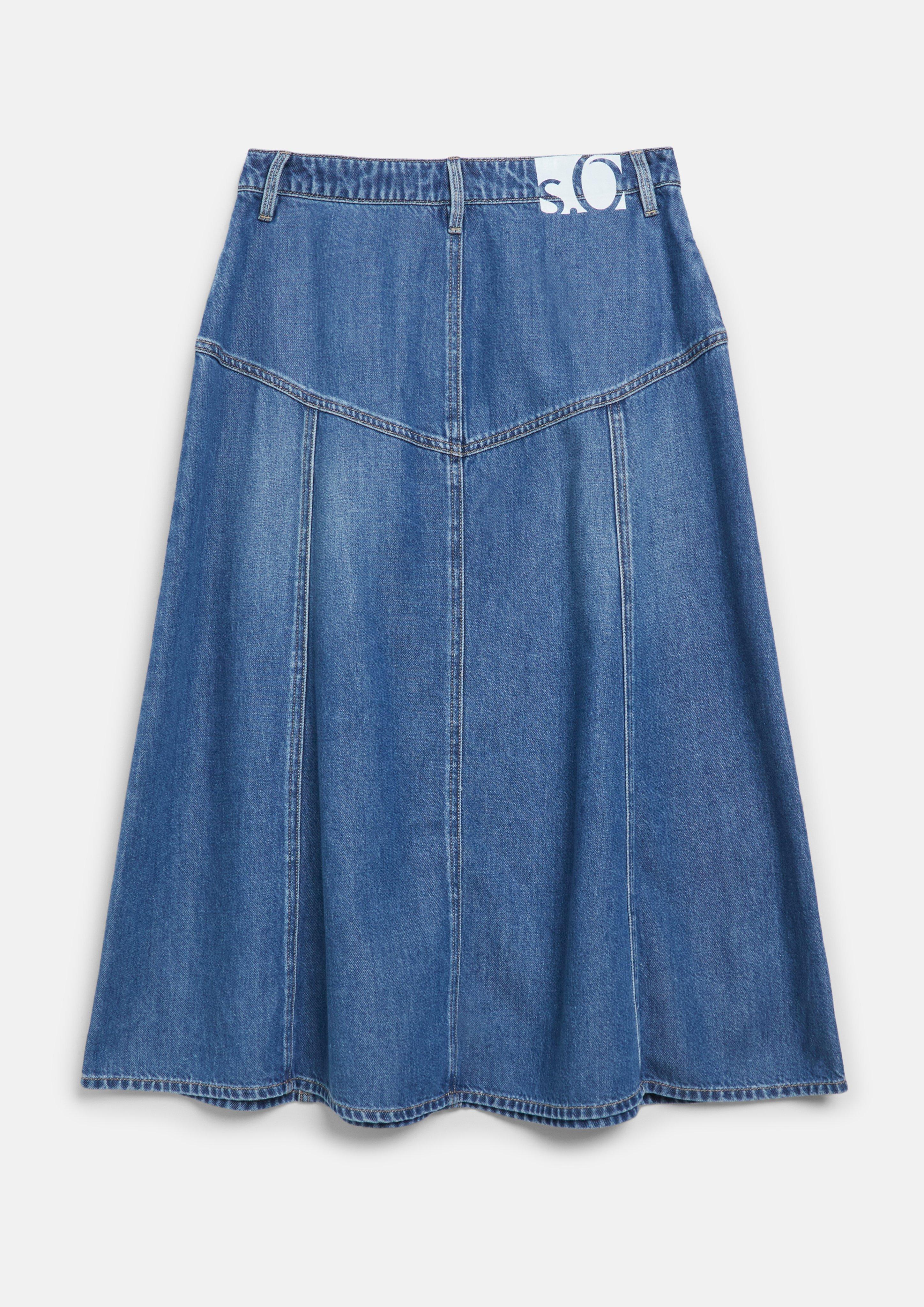 Women Skirt in blue by s.Oliver
