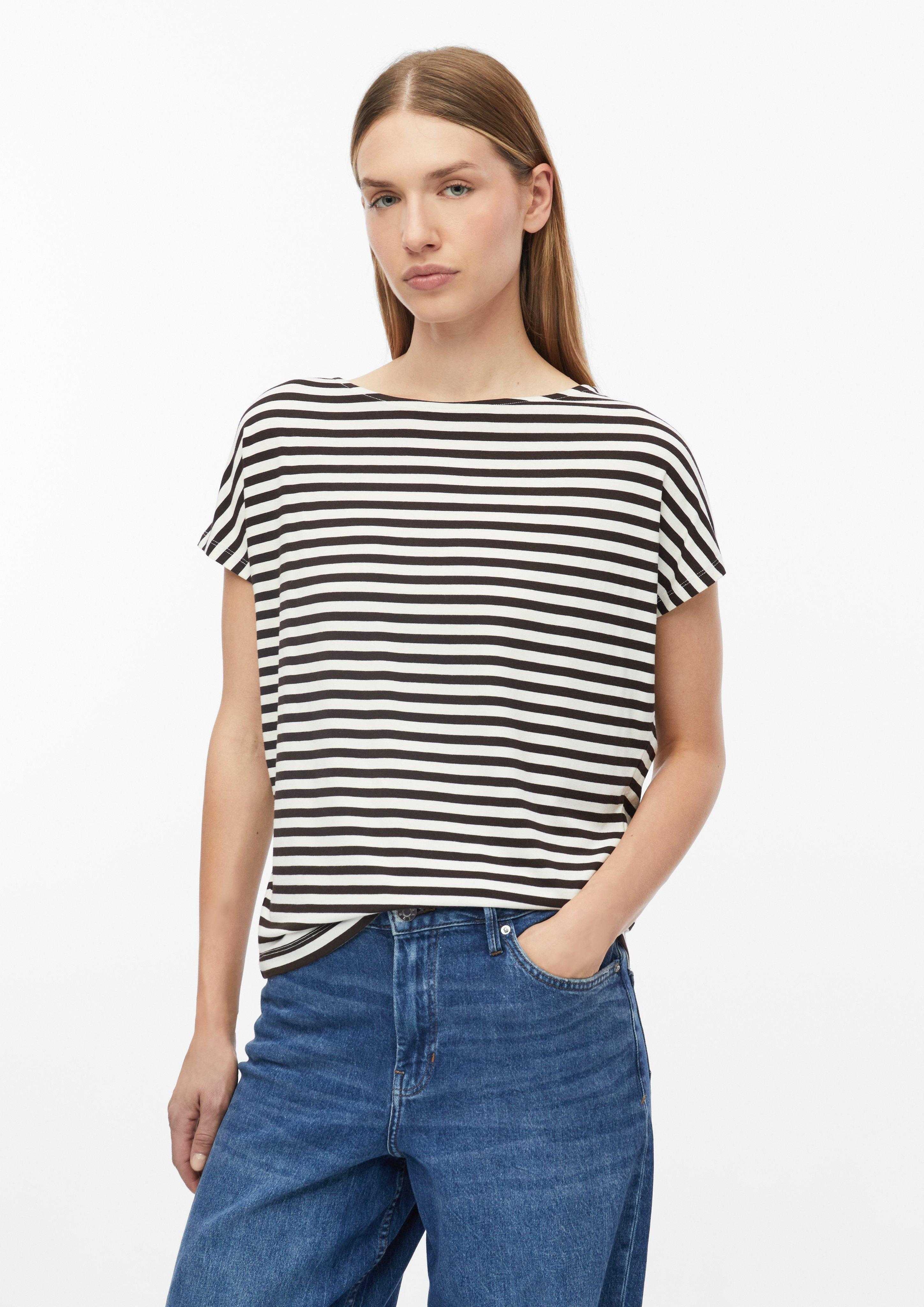 Femmes T-shirt en marron foncé de s.Oliver