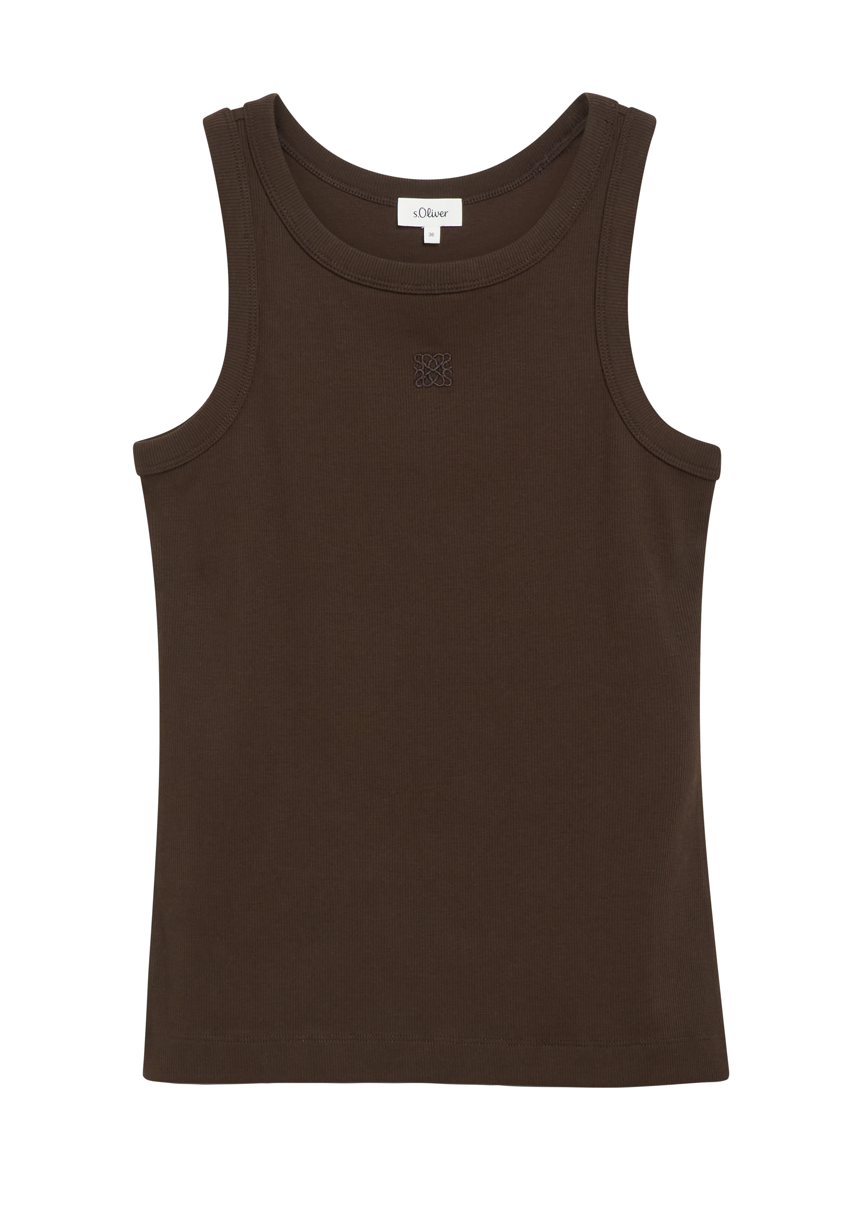 Ripptop met borduursel