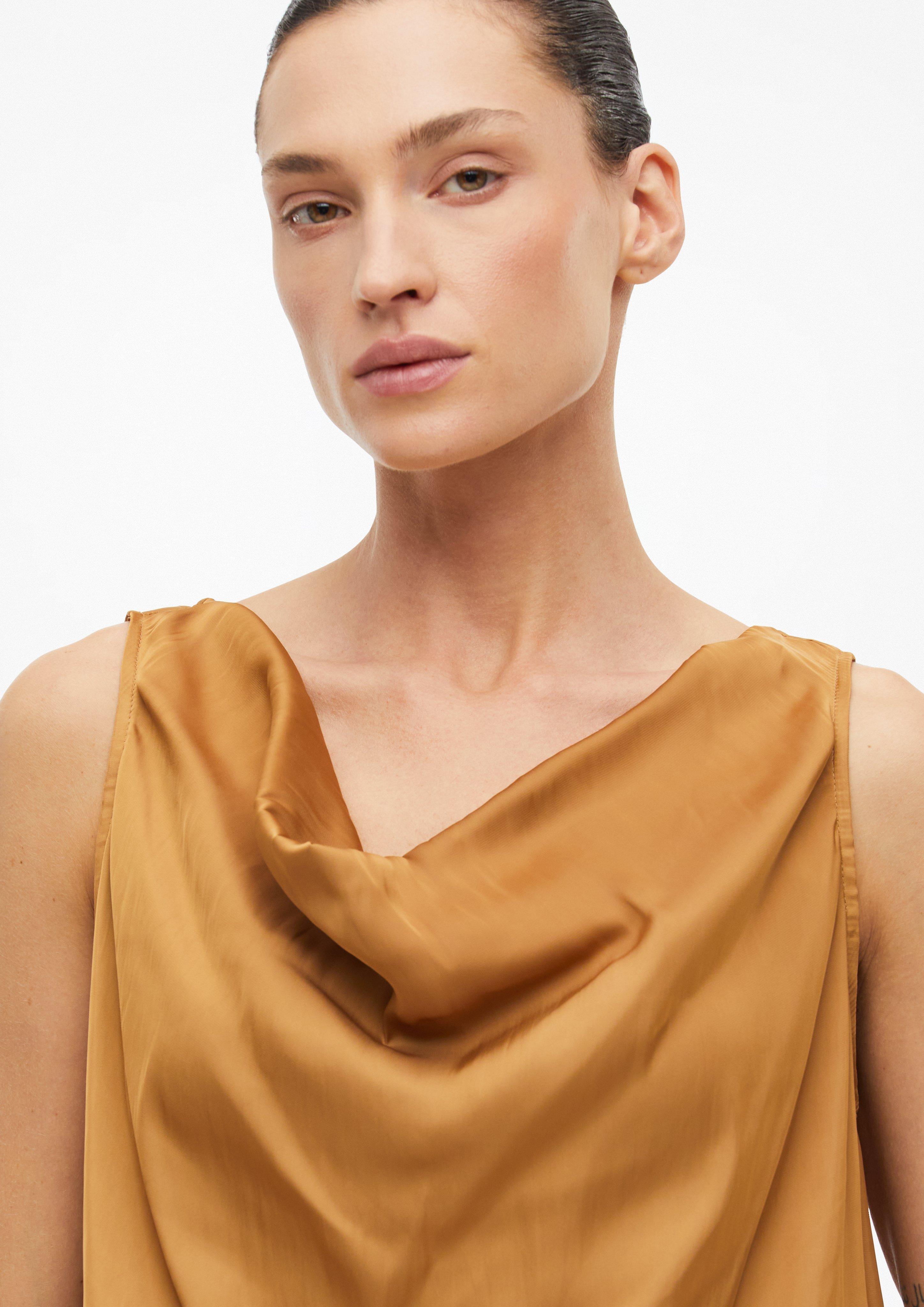 Dames Bluse in geel van s.Oliver BLACK LABEL