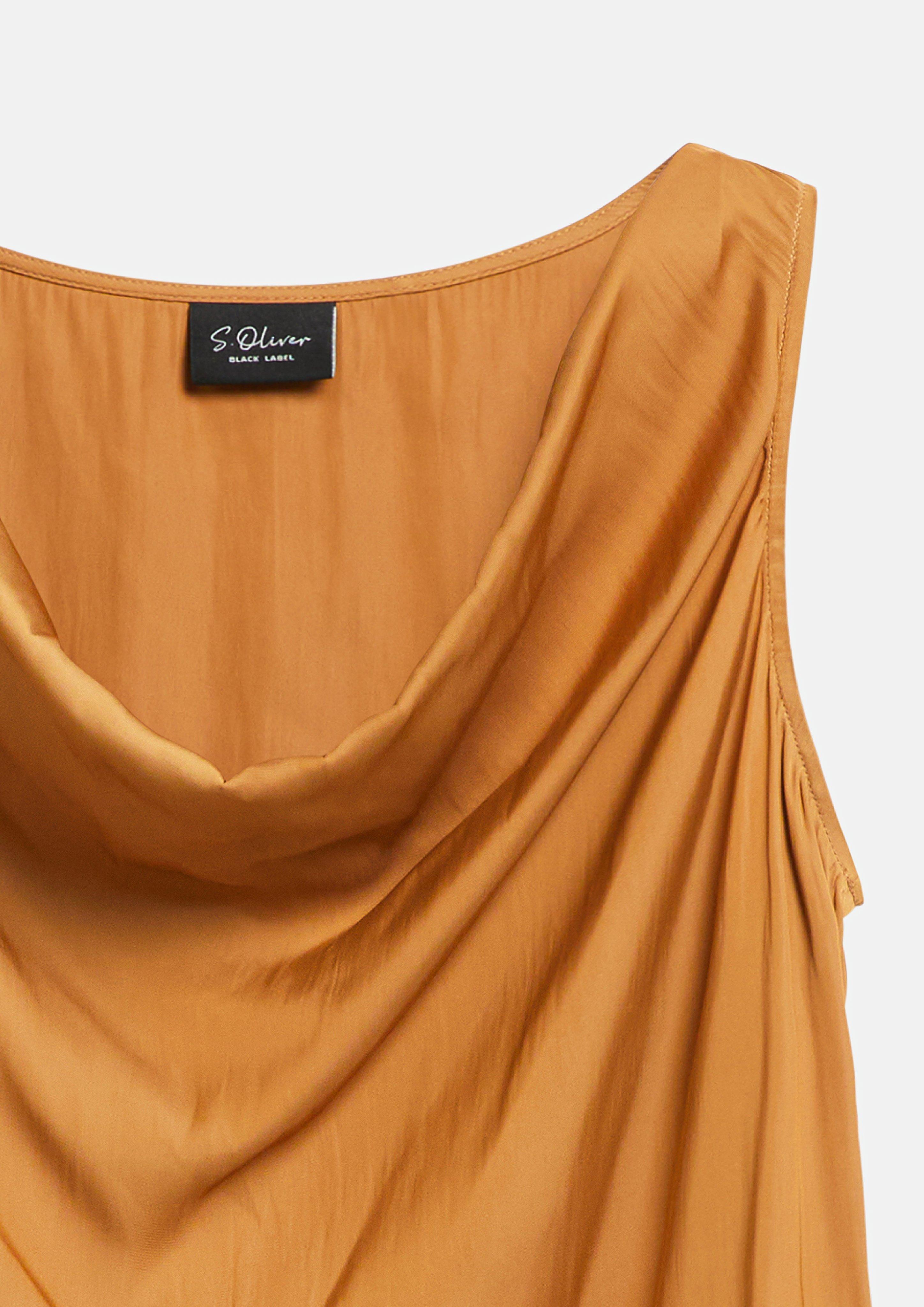 Dames Bluse in geel van s.Oliver BLACK LABEL
