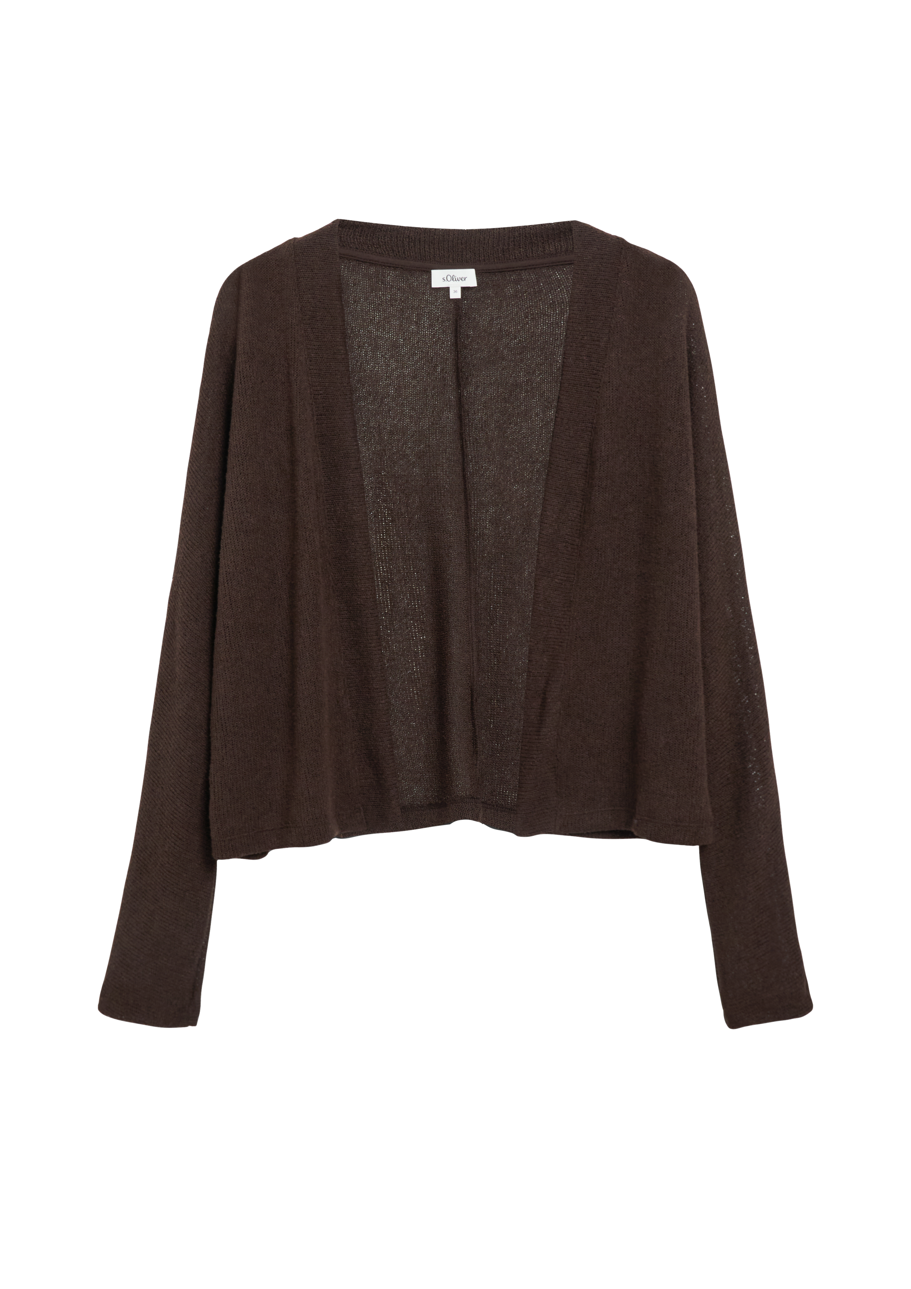Licht gebreid vest