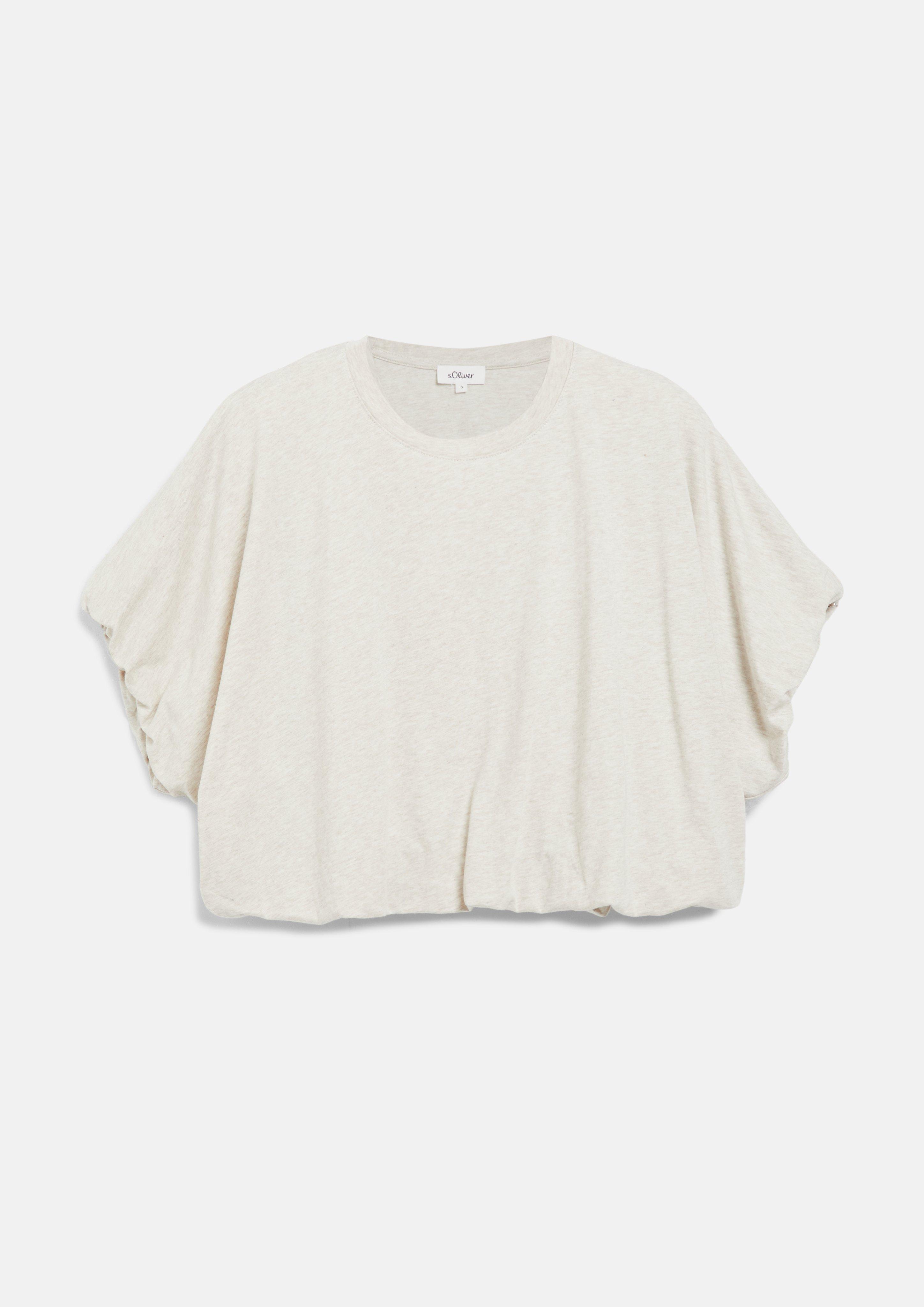 Femmes T-shirt en beige clair de s.Oliver
