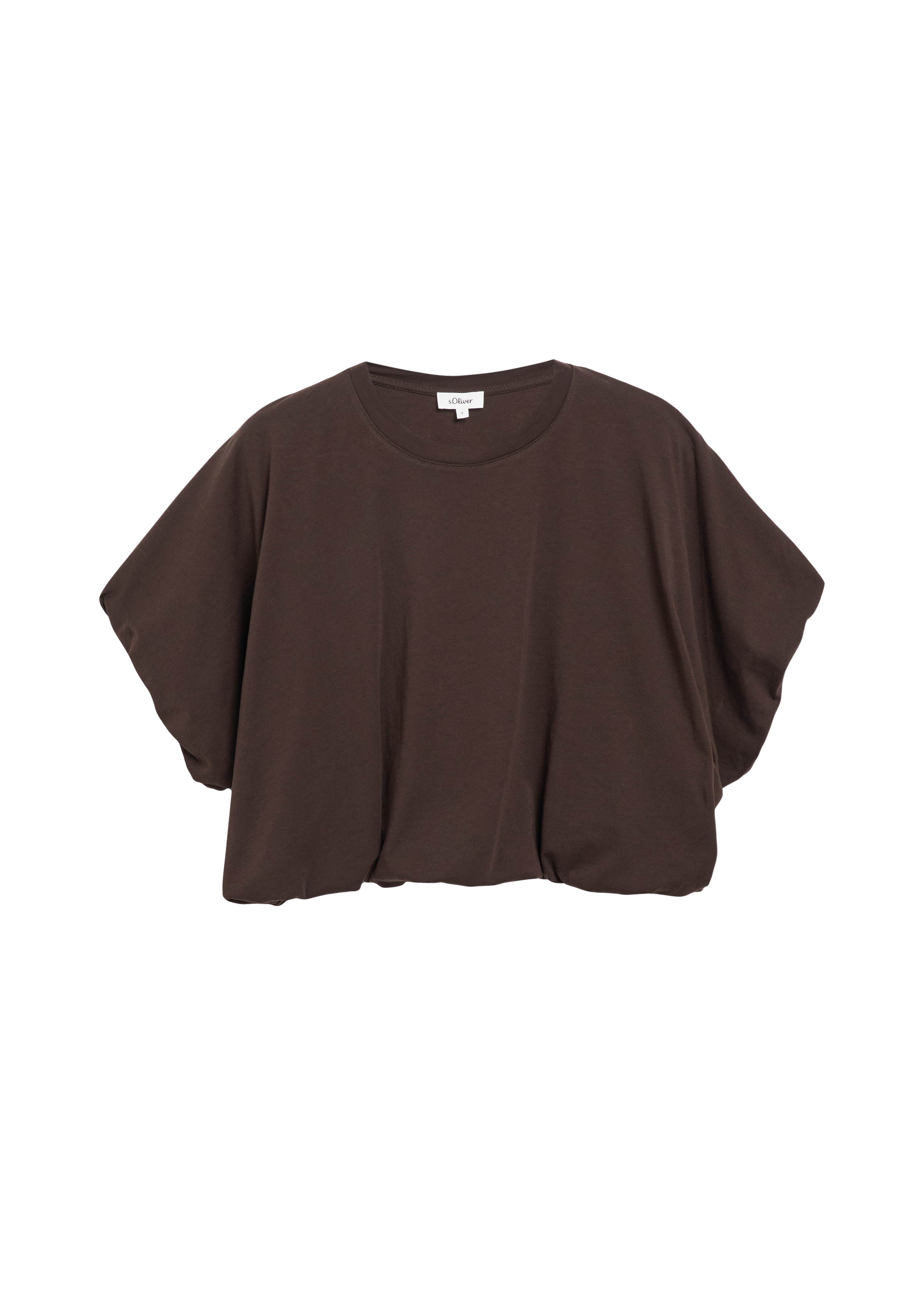 Oversize T-Shirt mit Ballonsaum