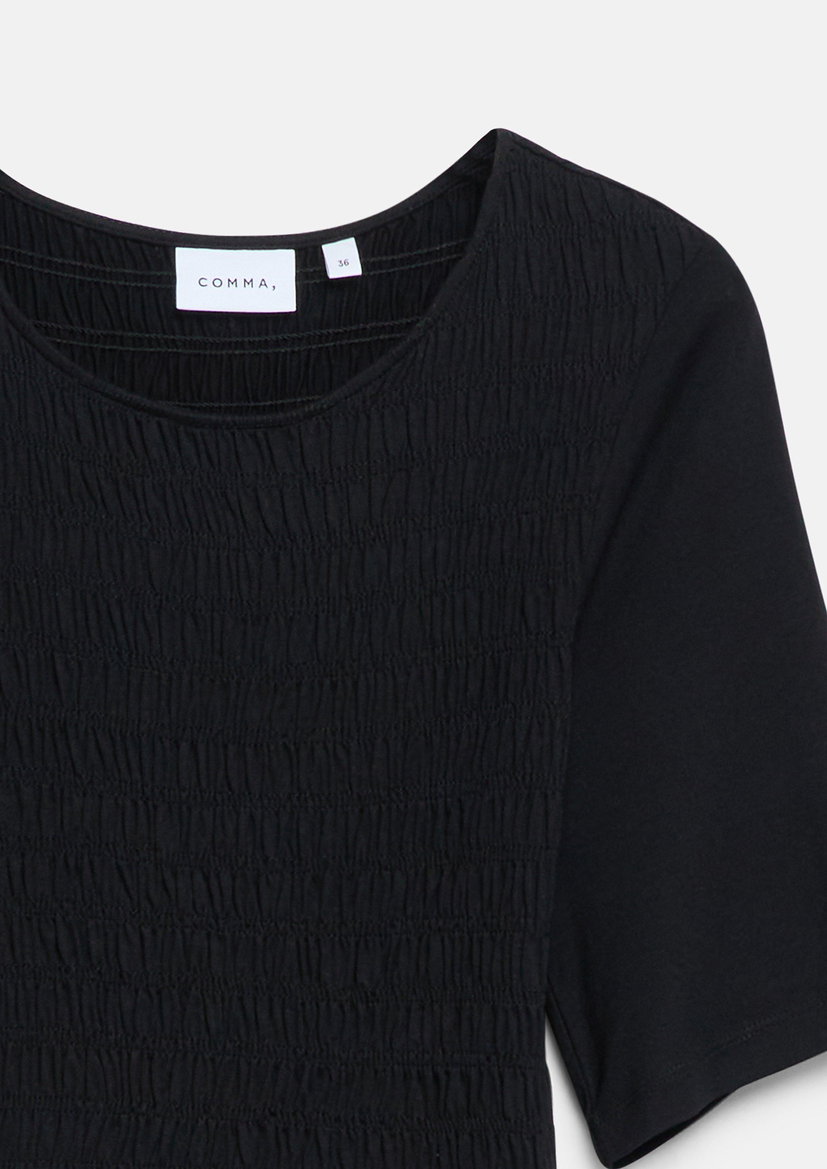 T-Shirt in black by COMMA