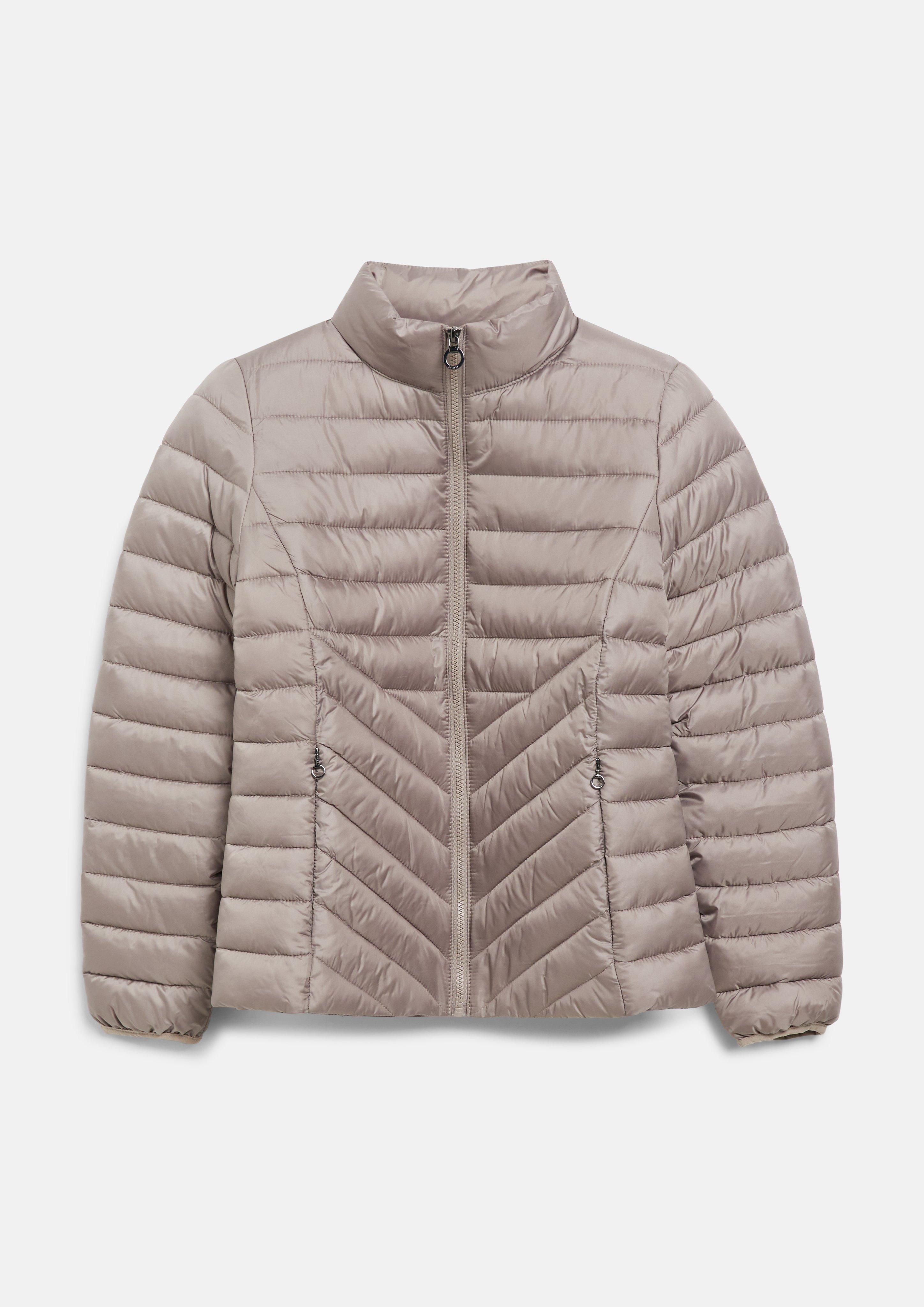 Femmes Veste matelassée légère et compacte en beige de s.Oliver
