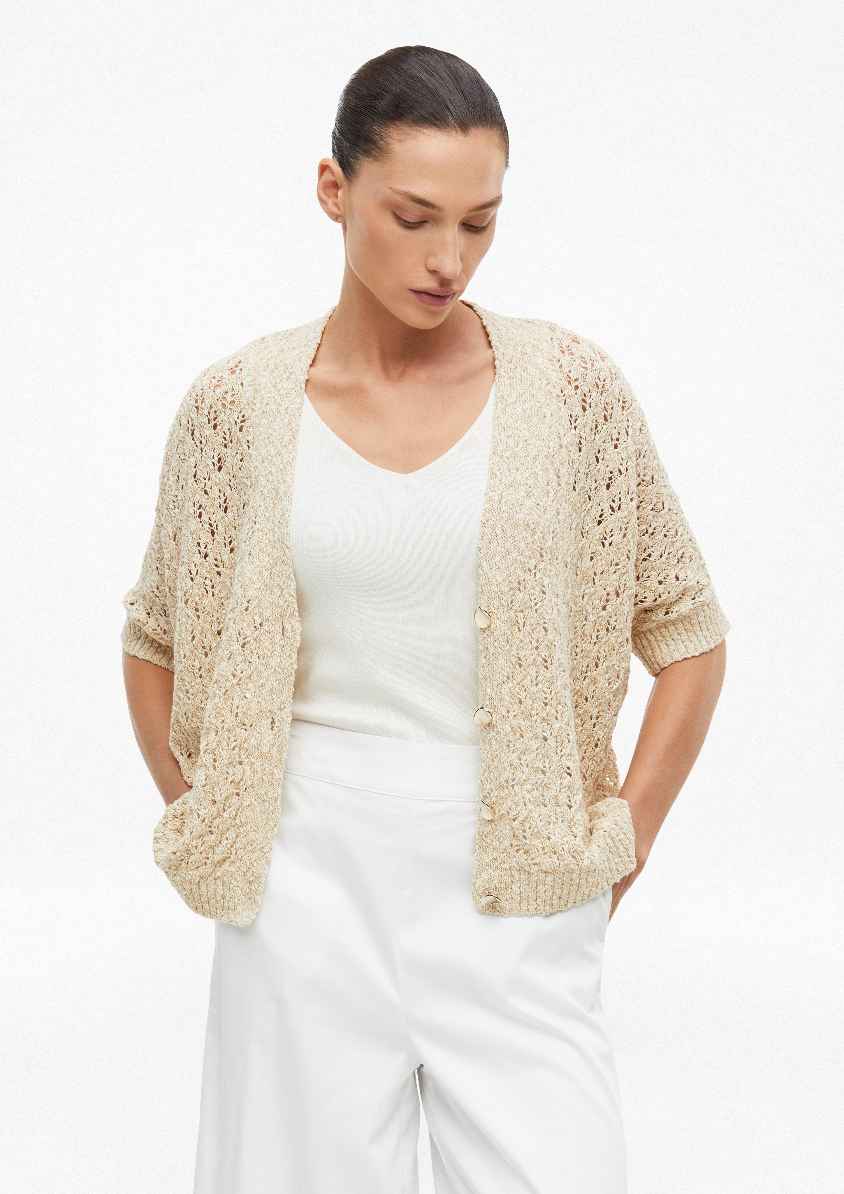 Damen Strickjacke in beige von s.Oliver BLACK LABEL