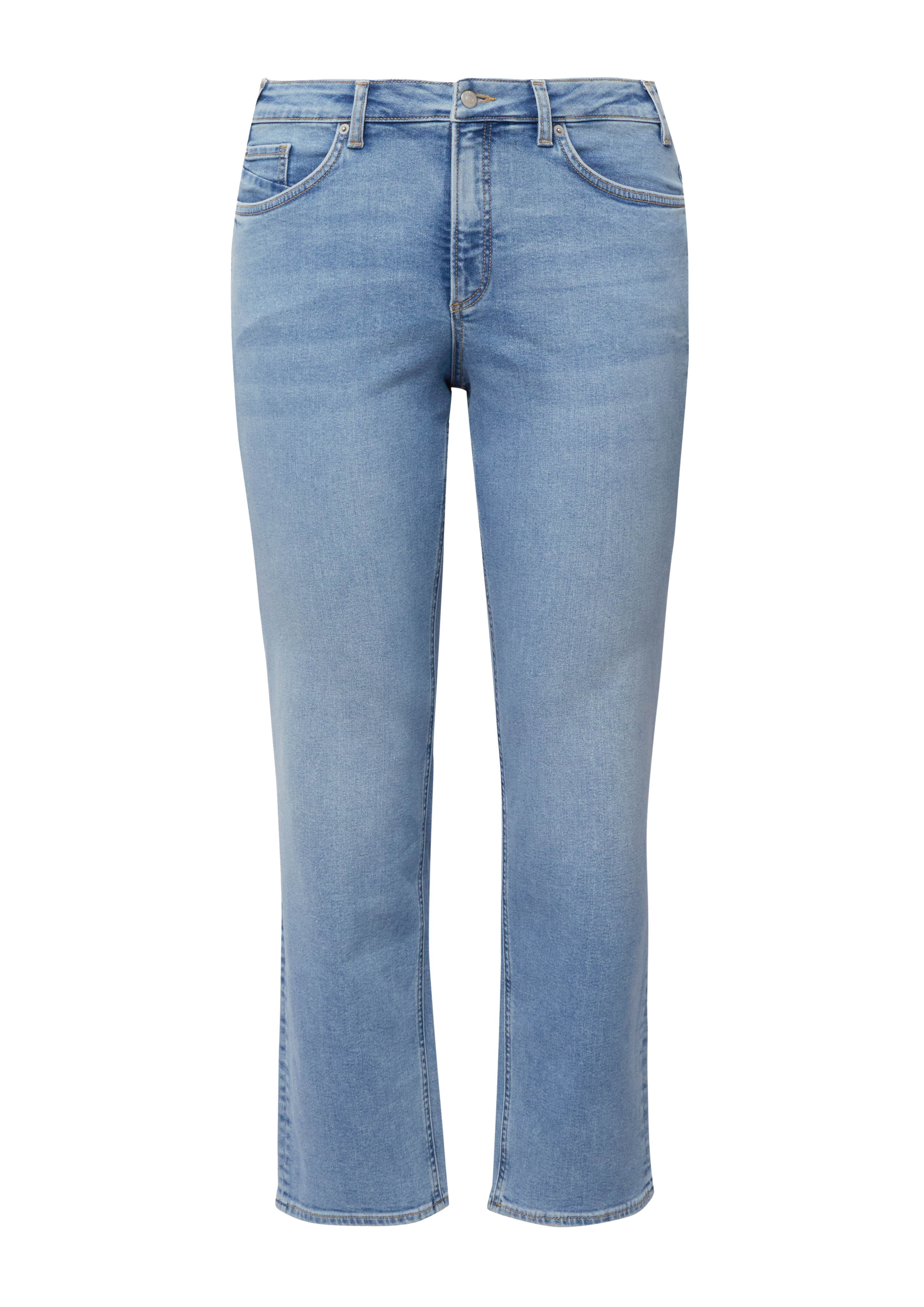 Jeans / Slim Fit / Mid Rise / Straight Leg