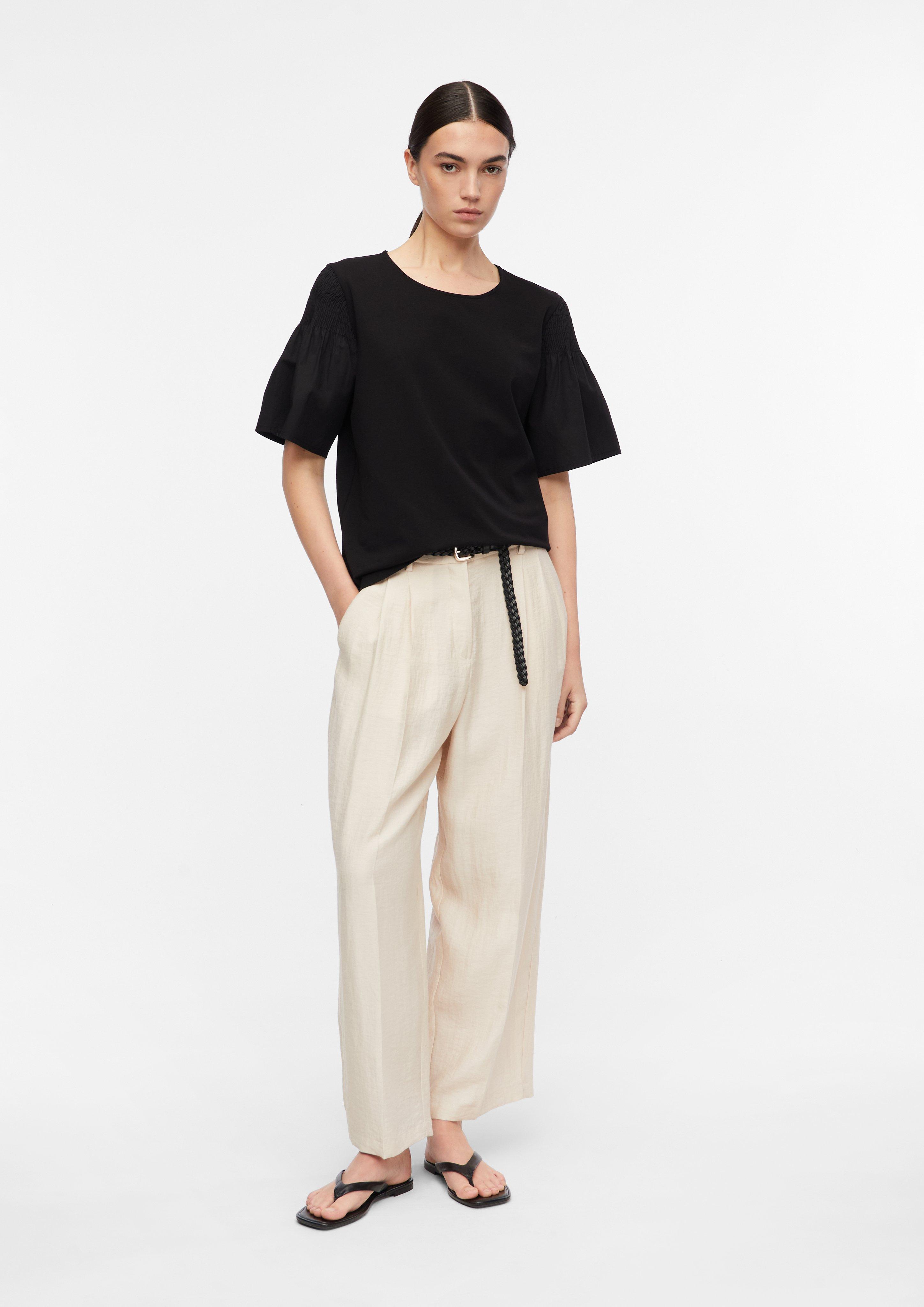Pantalon en beige clair de COMMA
