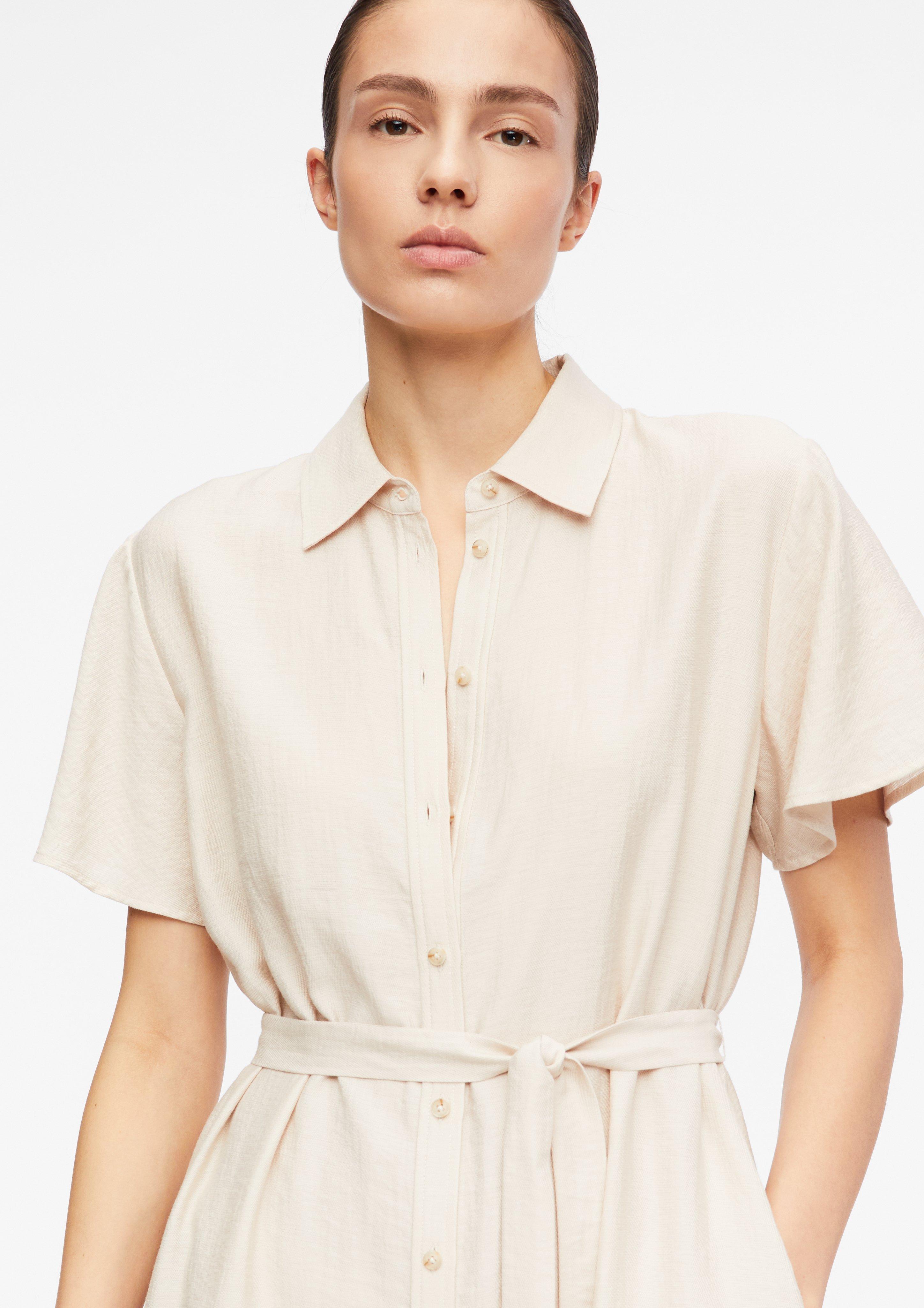 Kleid in beige von COMMA
