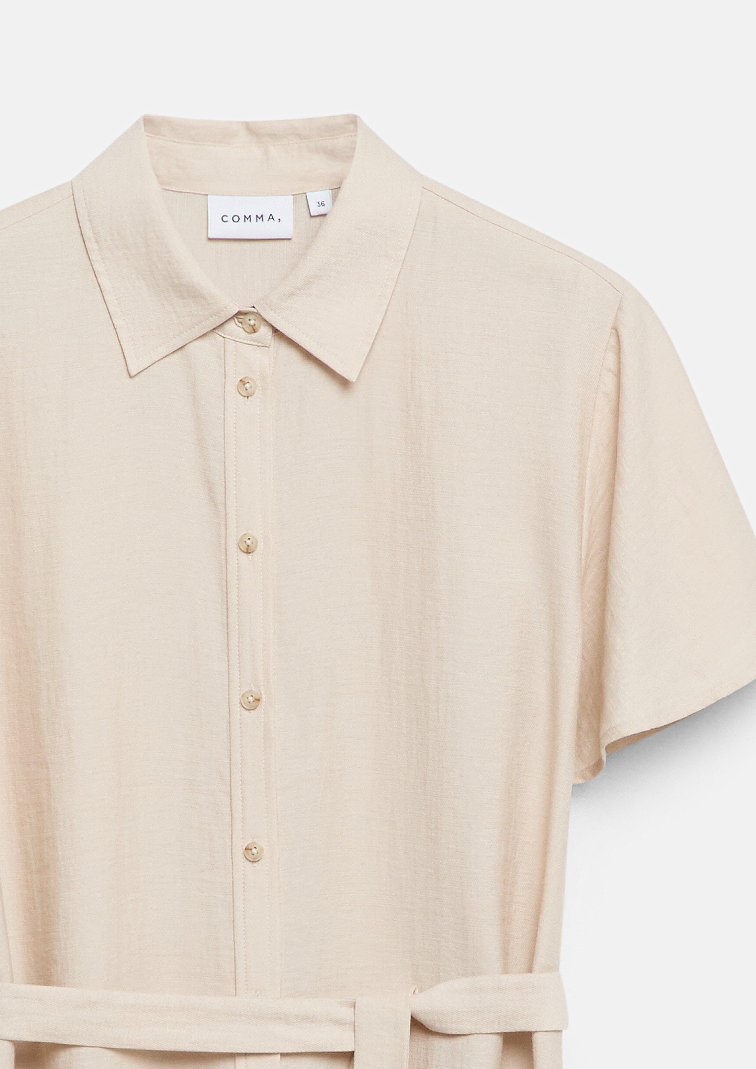 Kleid in beige von COMMA