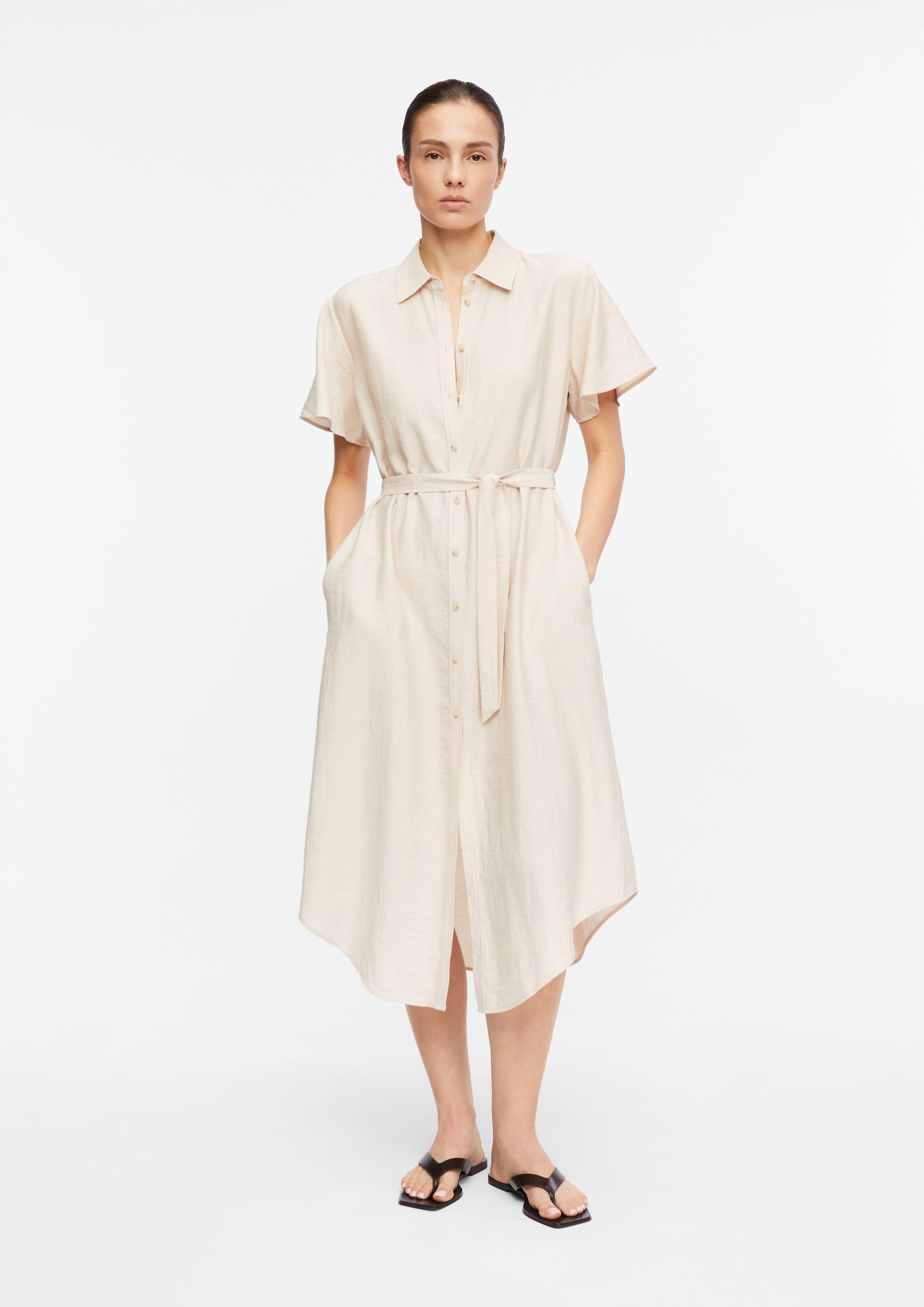 Kleid in beige von COMMA