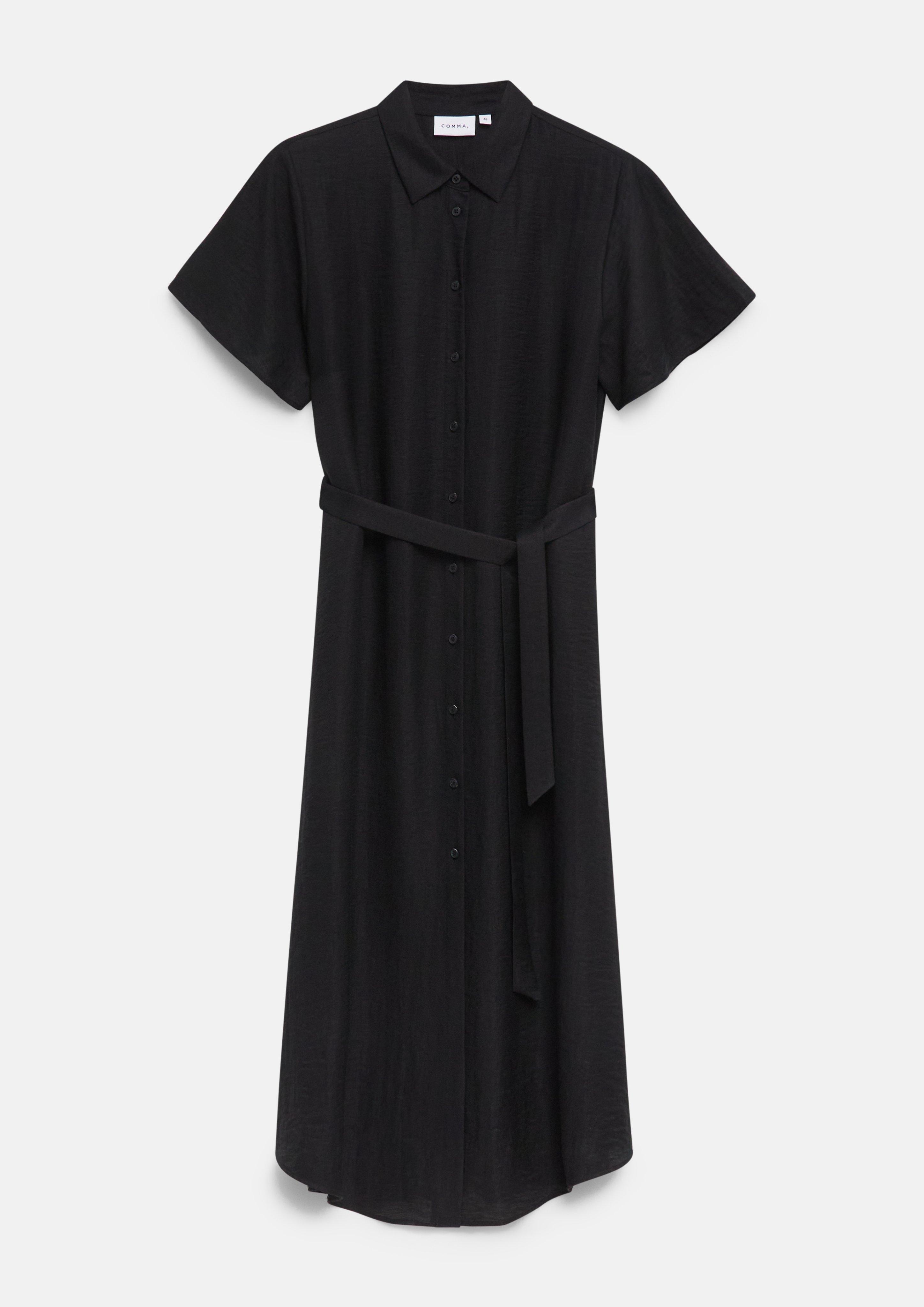 Kleid in schwarz von COMMA